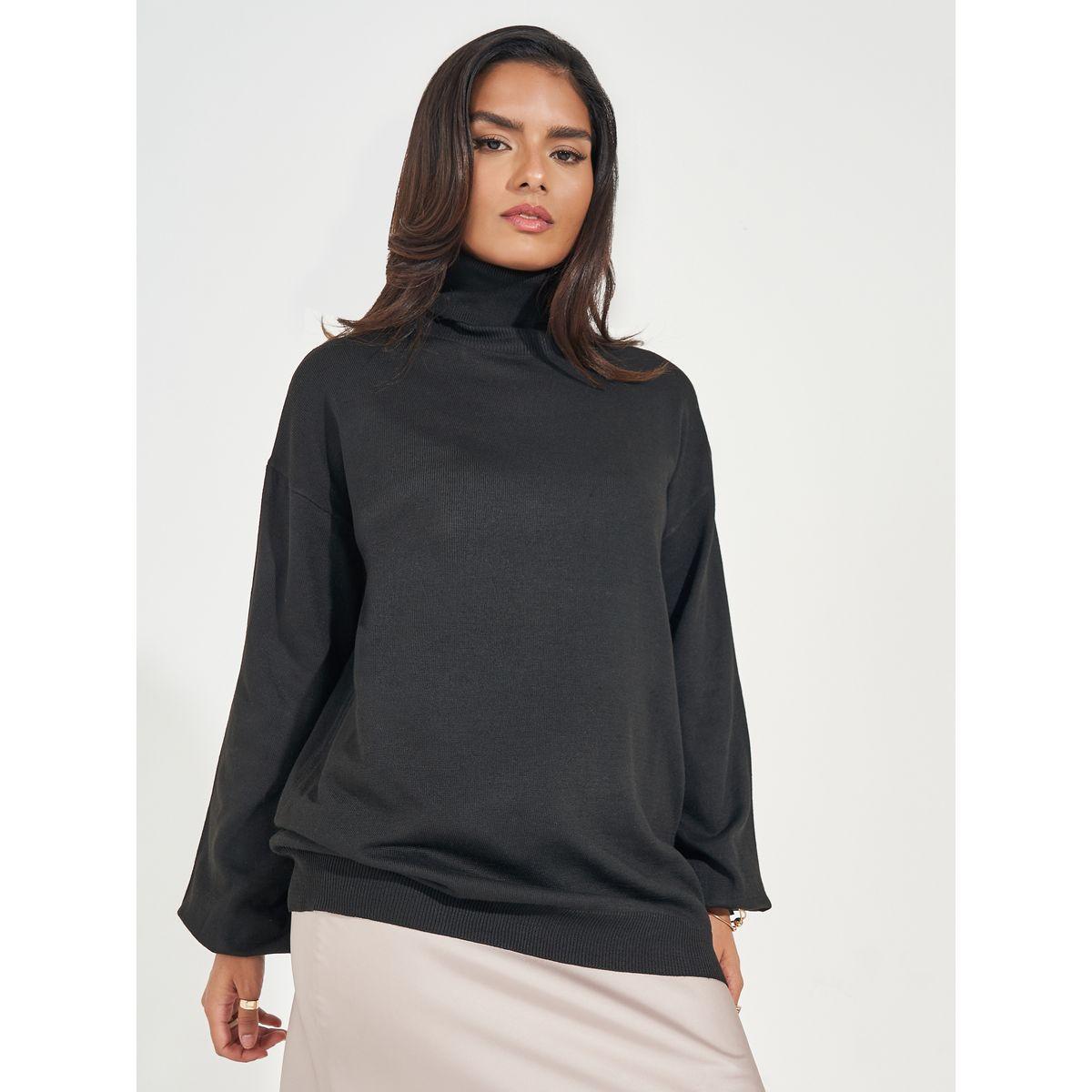 Styli Oversized Longline Turtle Neck Sweater-women-clothing-cardigansandjumpers-jumpers-image-3