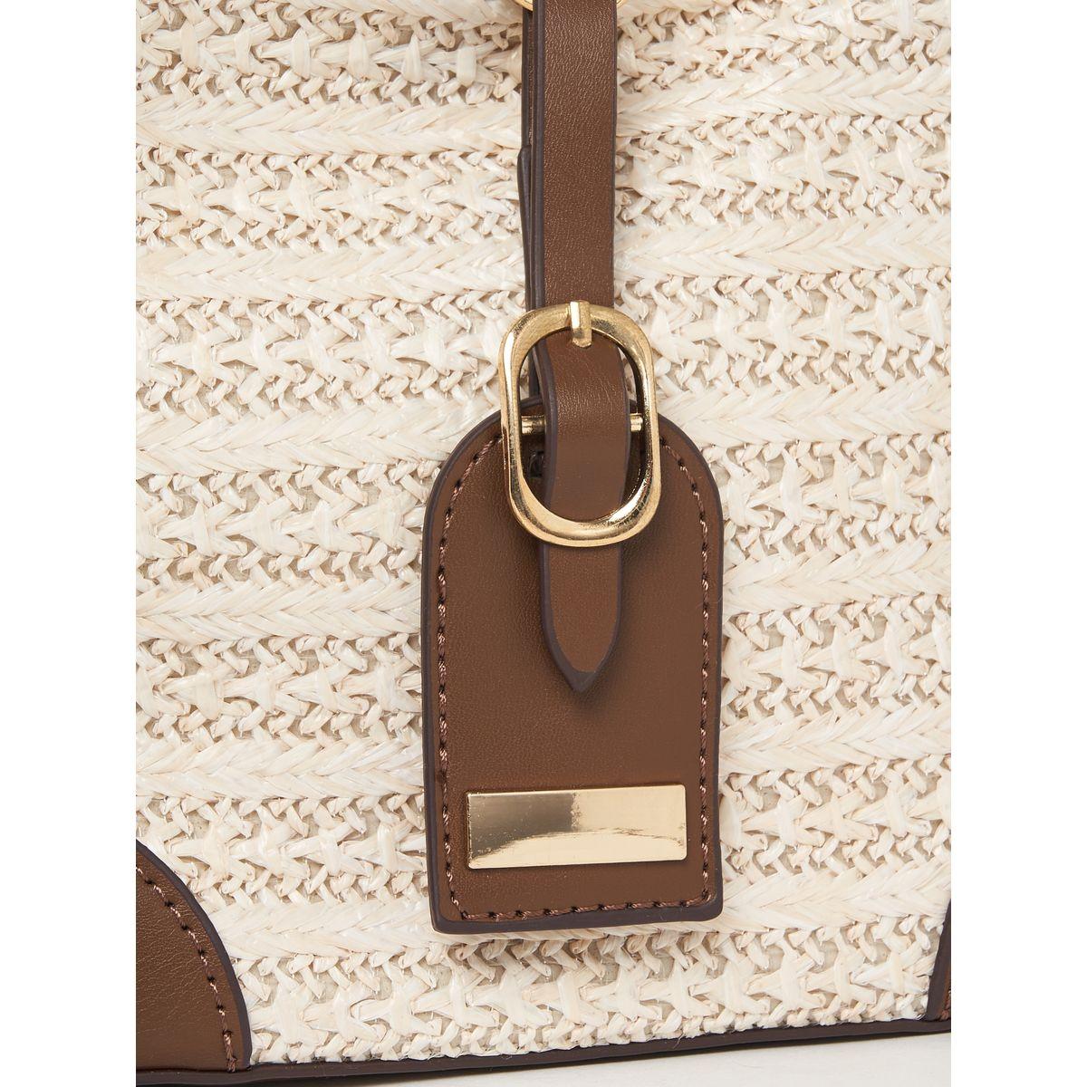 شنطة دلو بتفاصيل بارزة الملمس مع إبزيم-women-bagsandwallets-handbags-image-2