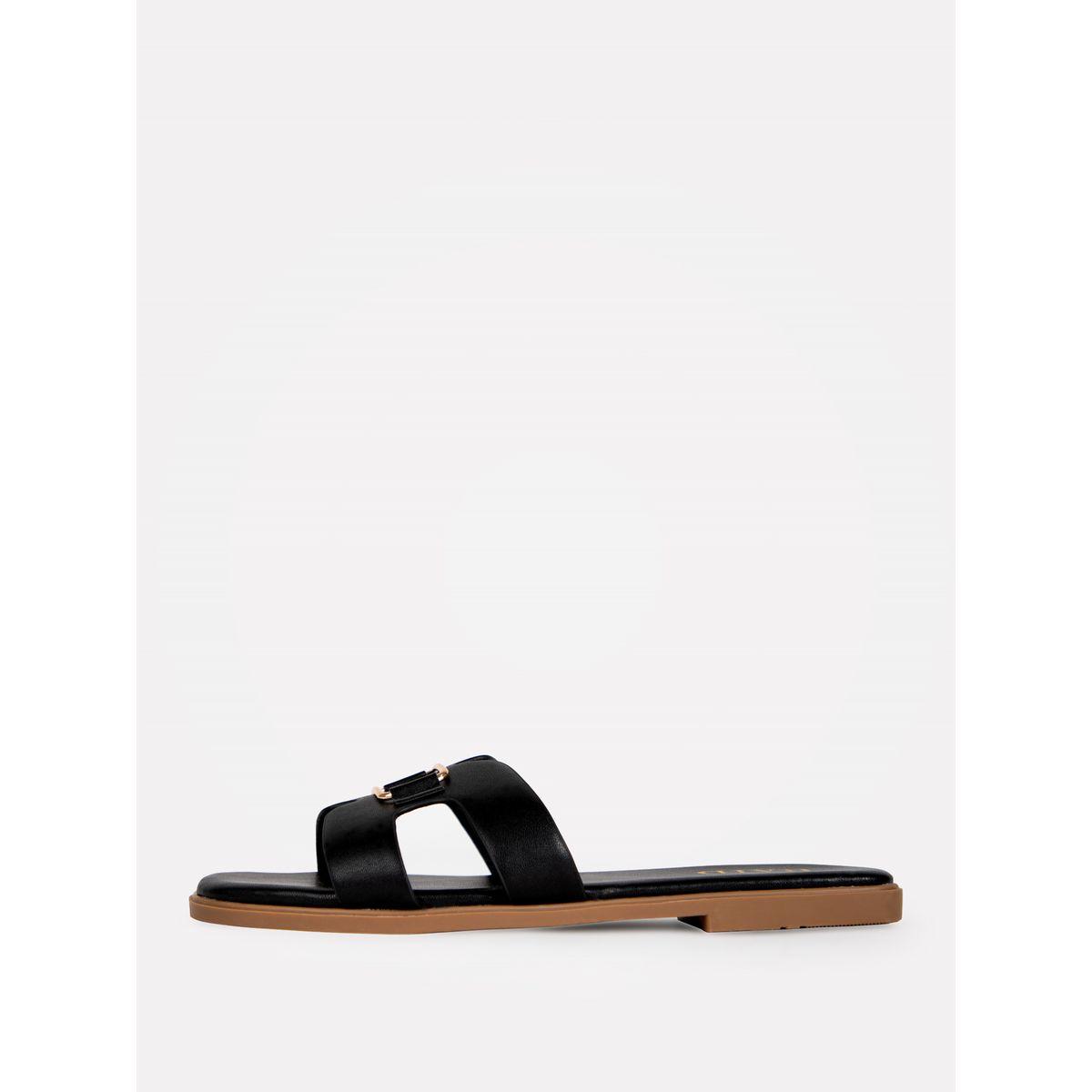 Raid X Styli  Cut-Out Strap Detail Flat Sandals-women-shoes-sandals-flats-image-4