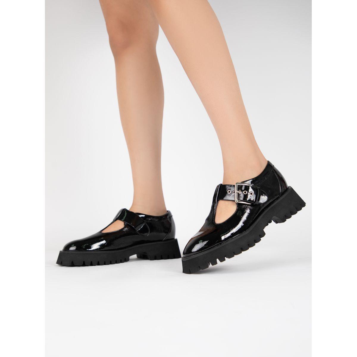 Raid X Styli  Buckle Accent Round Toe Mary Jane Shoes-women-shoes-loafersandmoccasins-image-2