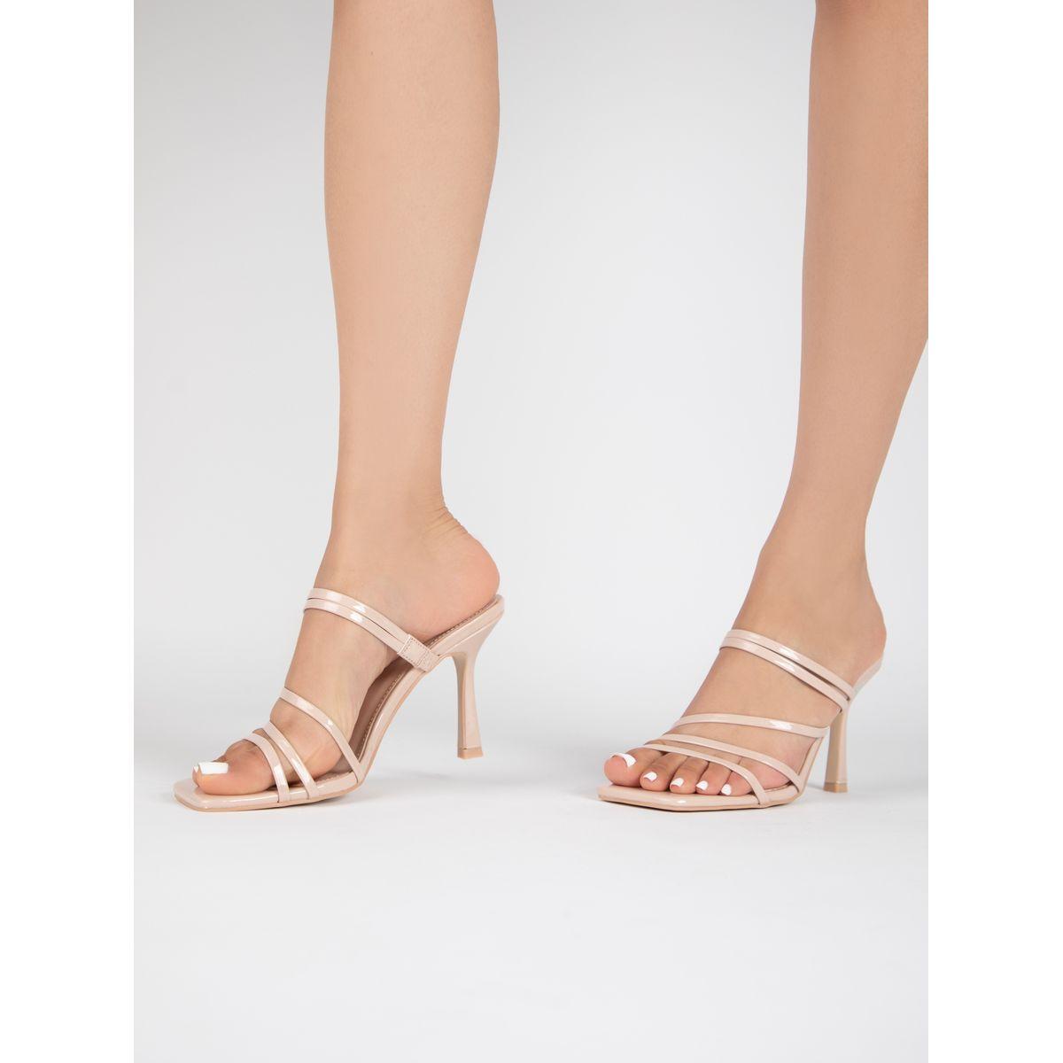 صندل بكعب متوسط ومقدمة مفتوحة رايد × ستايلي-women-shoes-heels-image-1