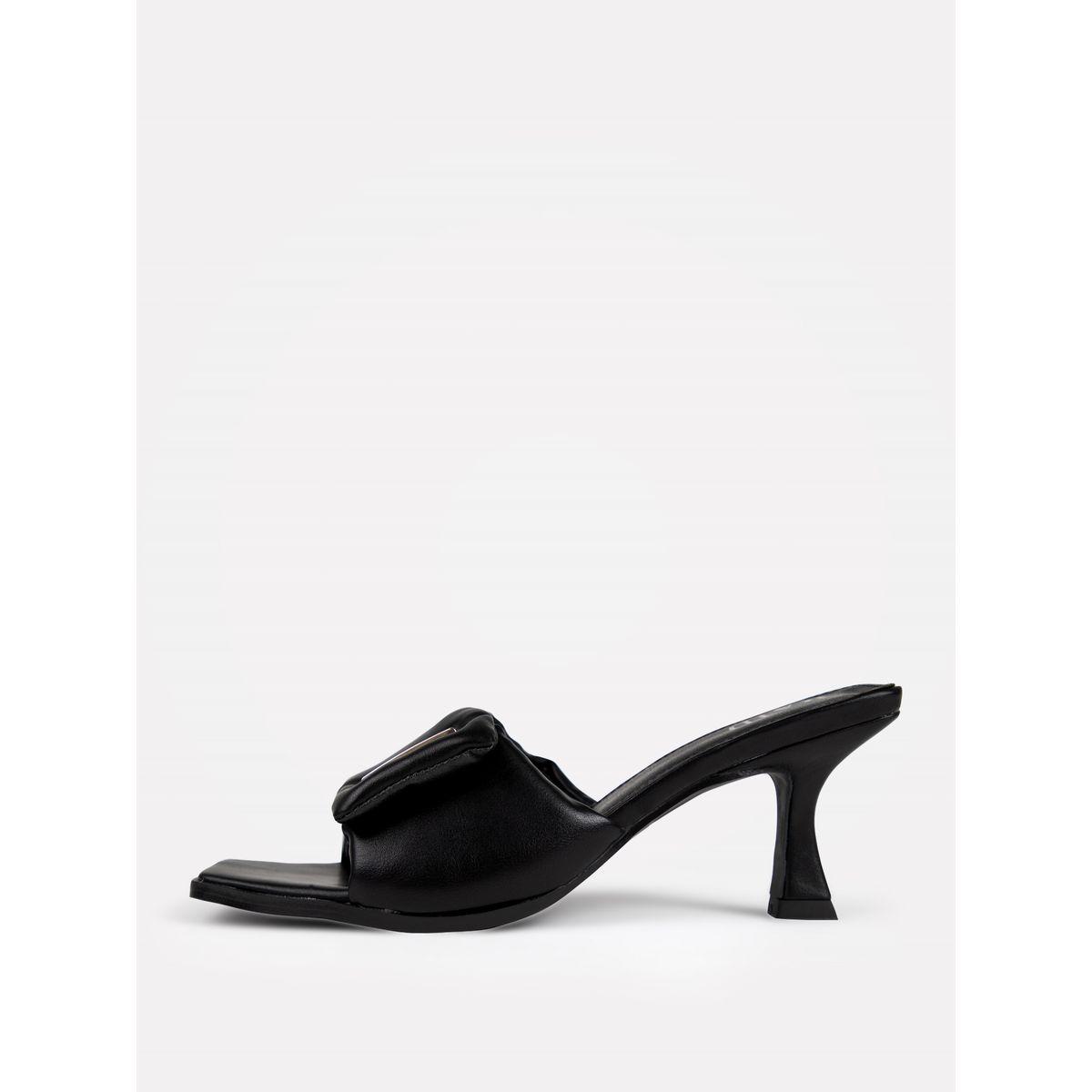 Raid X Styli  Solid Wide Strap Sandals-women-shoes-heels-image-9