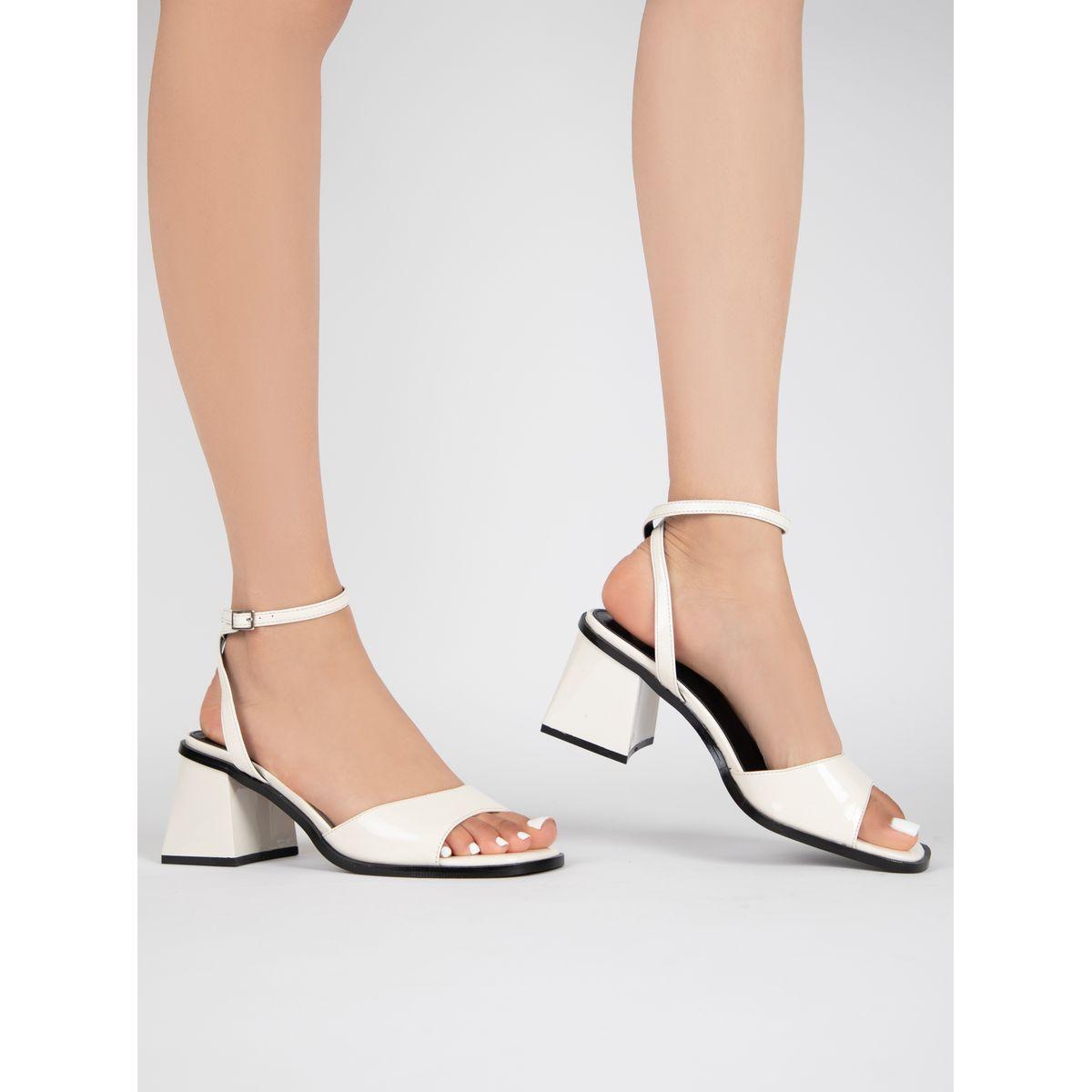 Raid X Styli  Solid Ankle Strap Block Heel Sandals-women-shoes-heels-image-1
