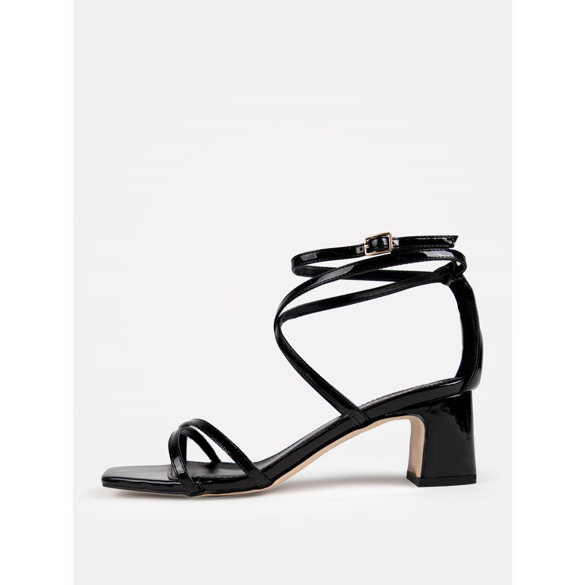 صندل بكعب سميك مع سير كاحل رايد × ستايلي-women-shoes-heels-image-2