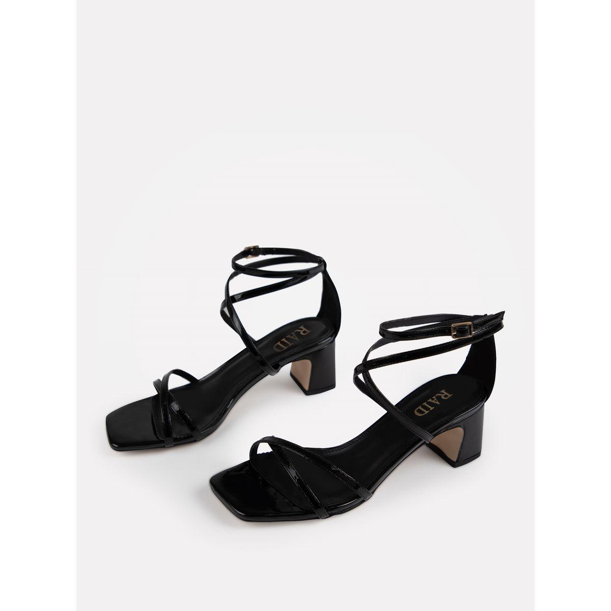 Raid X Styli  Ankle Strap Block Heel Sandals-women-shoes-heels-image-5