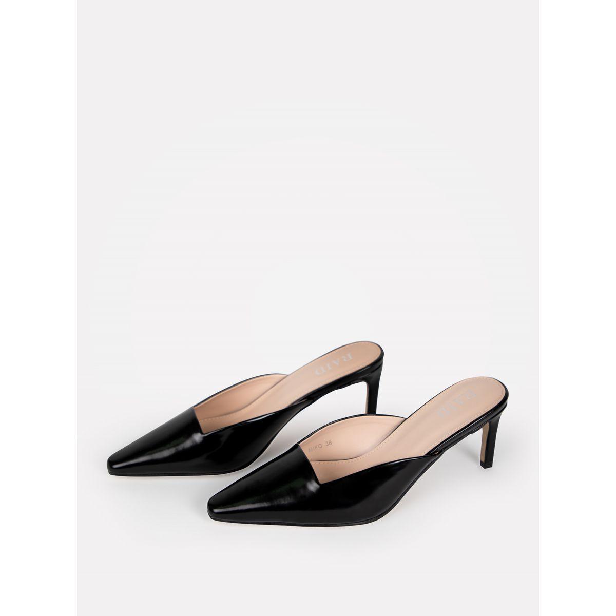 Raid X Styli  Solid Pointed Toe Mules-women-shoes-heels-image-4