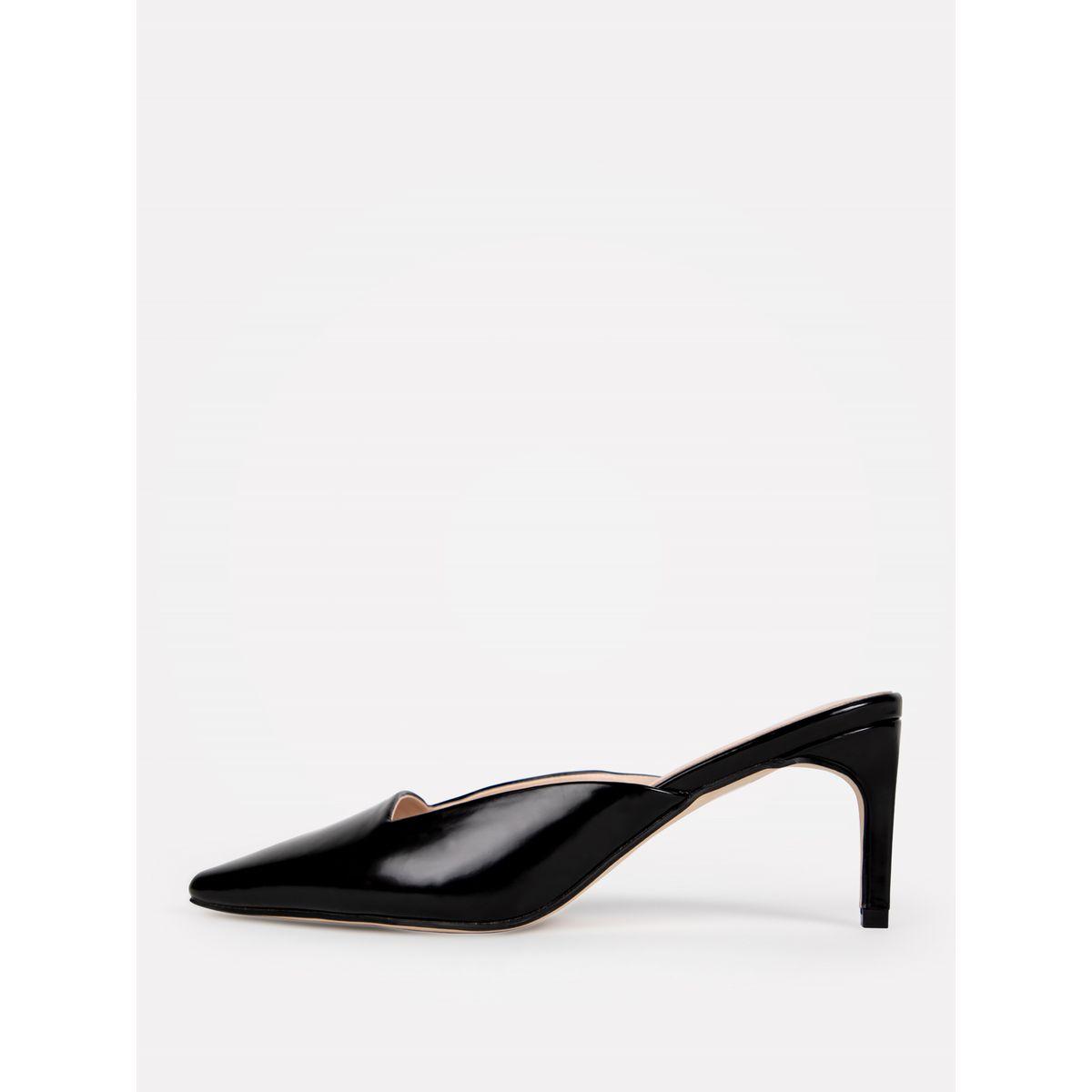 Raid X Styli  Solid Pointed Toe Mules-women-shoes-heels-image-5