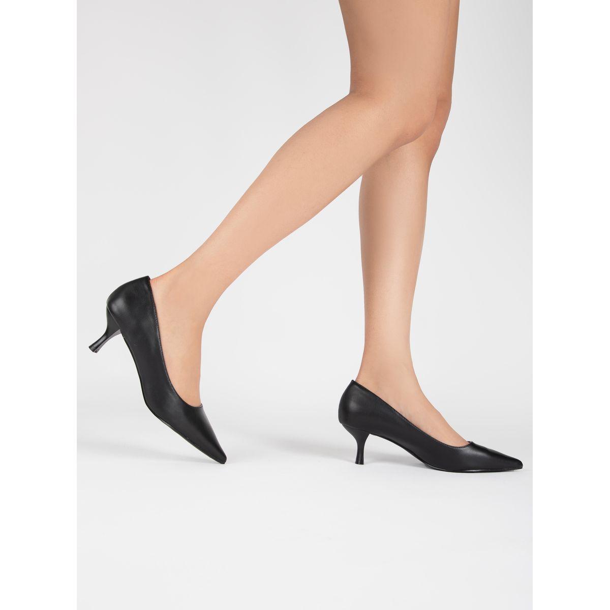 Raid X Styli  Pointed Toe Kitten Heel Pumps-women-shoes-heels-image-1