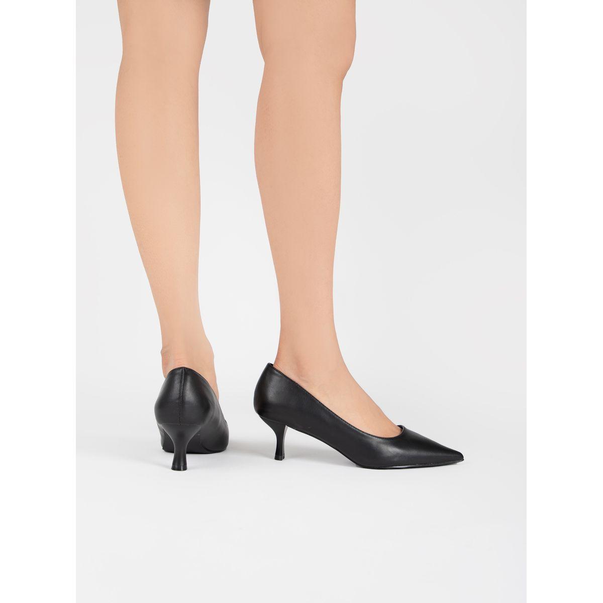 Raid X Styli  Pointed Toe Kitten Heel Pumps-women-shoes-heels-image-2