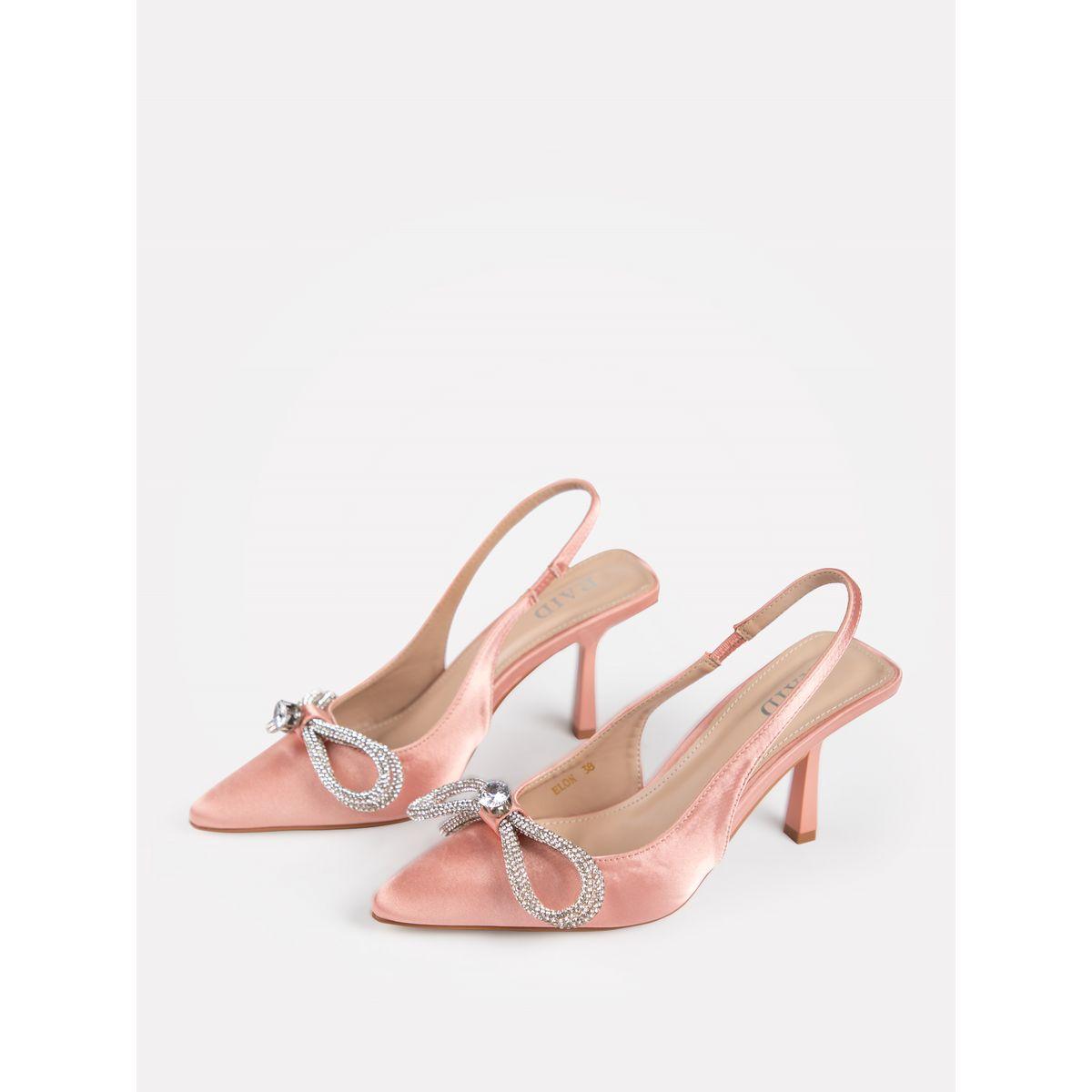 Raid X Styli  Studded Bow Stiletto Pumps-women-shoes-heels-image-4