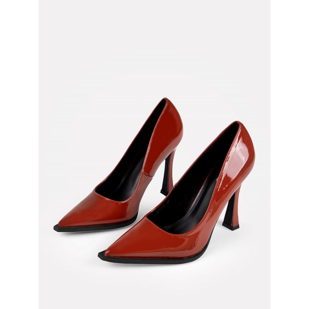 Raid X Styli  Patent Pointed Toe Pumps-women-shoes-heels-image-4