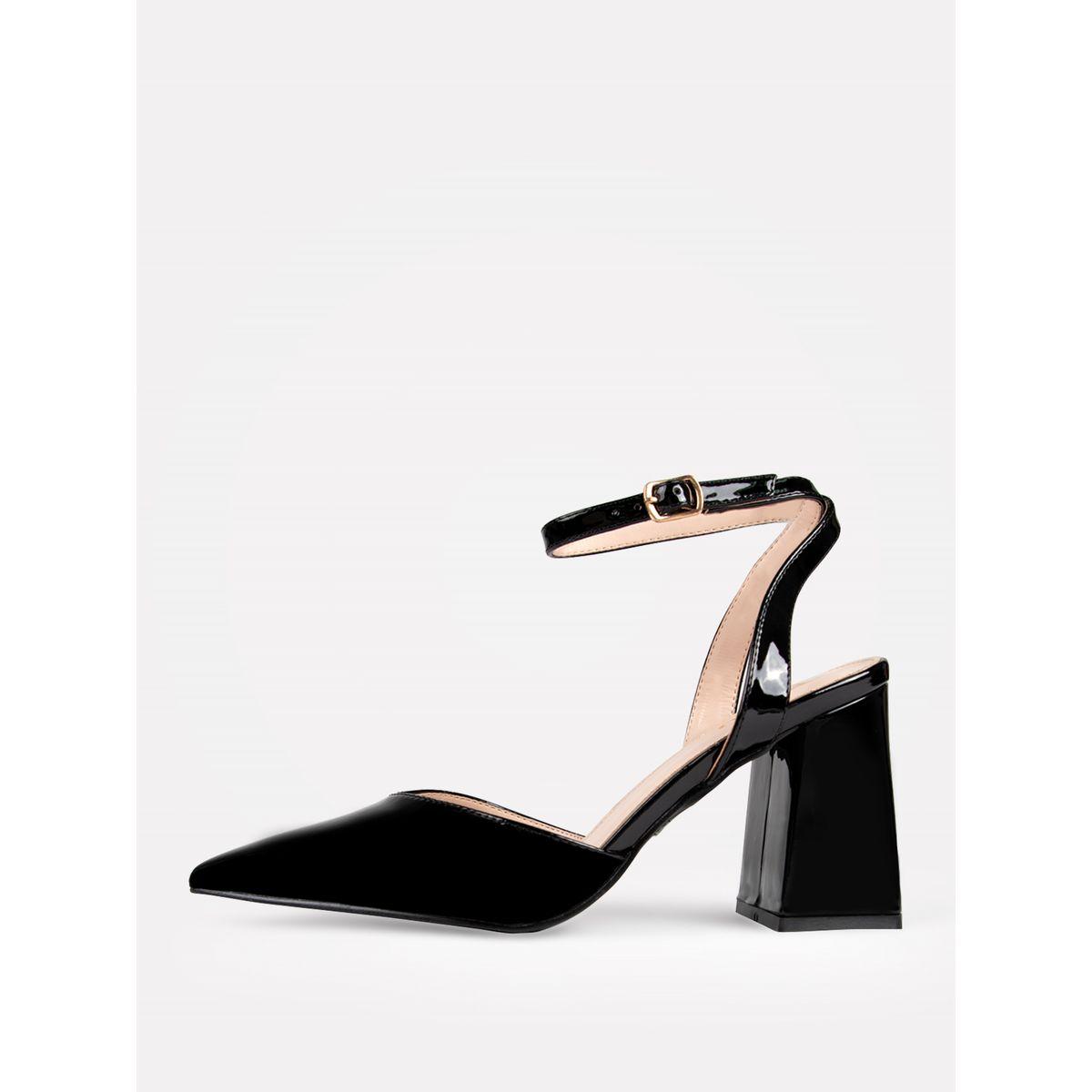 Raid X Styli  Ankle Strap Block Heel Pumps-women-shoes-heels-image-4