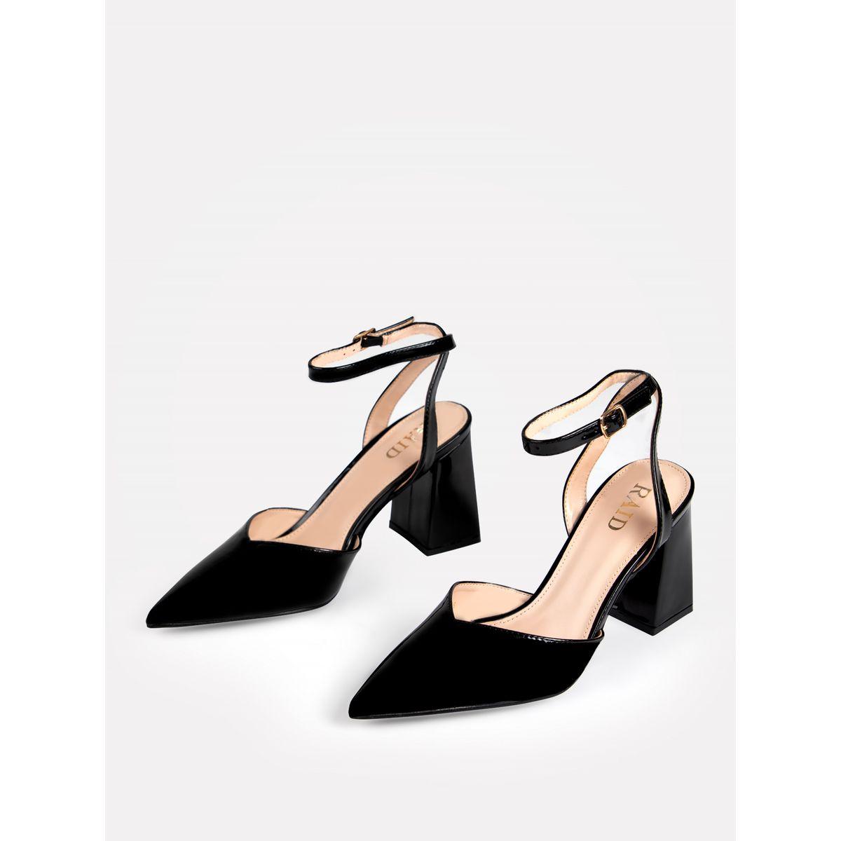 Raid X Styli  Ankle Strap Block Heel Pumps-women-shoes-heels-image-5
