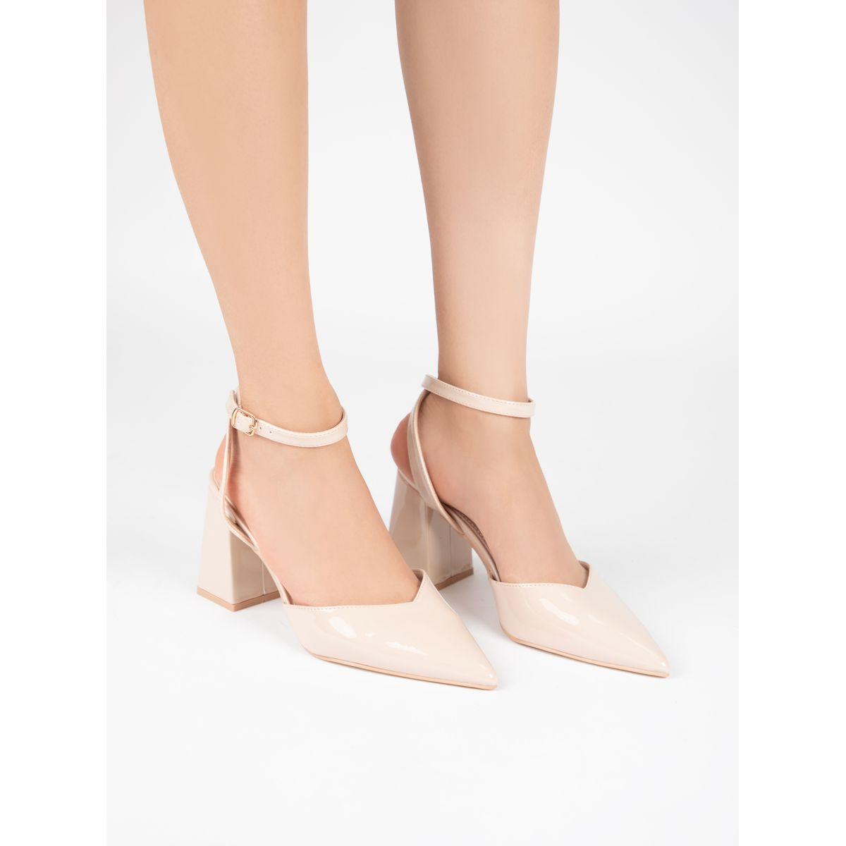 حذاء بامب بكعب سميك وسير كاحل رايد × ستايلي-women-shoes-heels-image-1