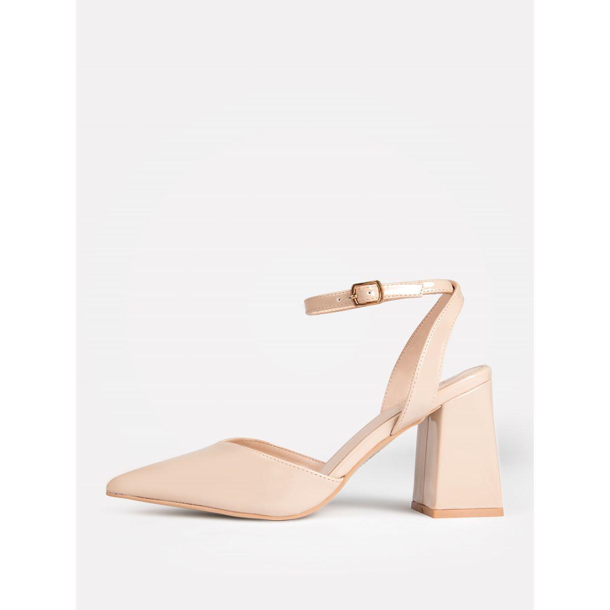 Raid X Styli  Ankle Strap Block Heel Pumps-women-shoes-heels-image-4