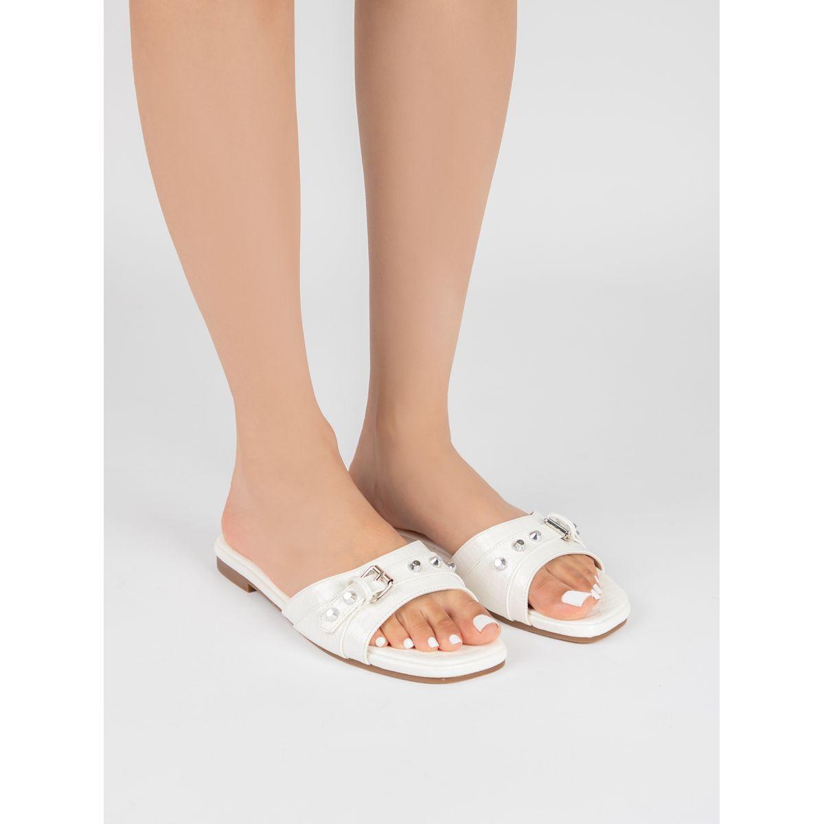 Raid X Styli  Buckle Detail Flat Sandals-women-shoes-sandals-flats-image-1