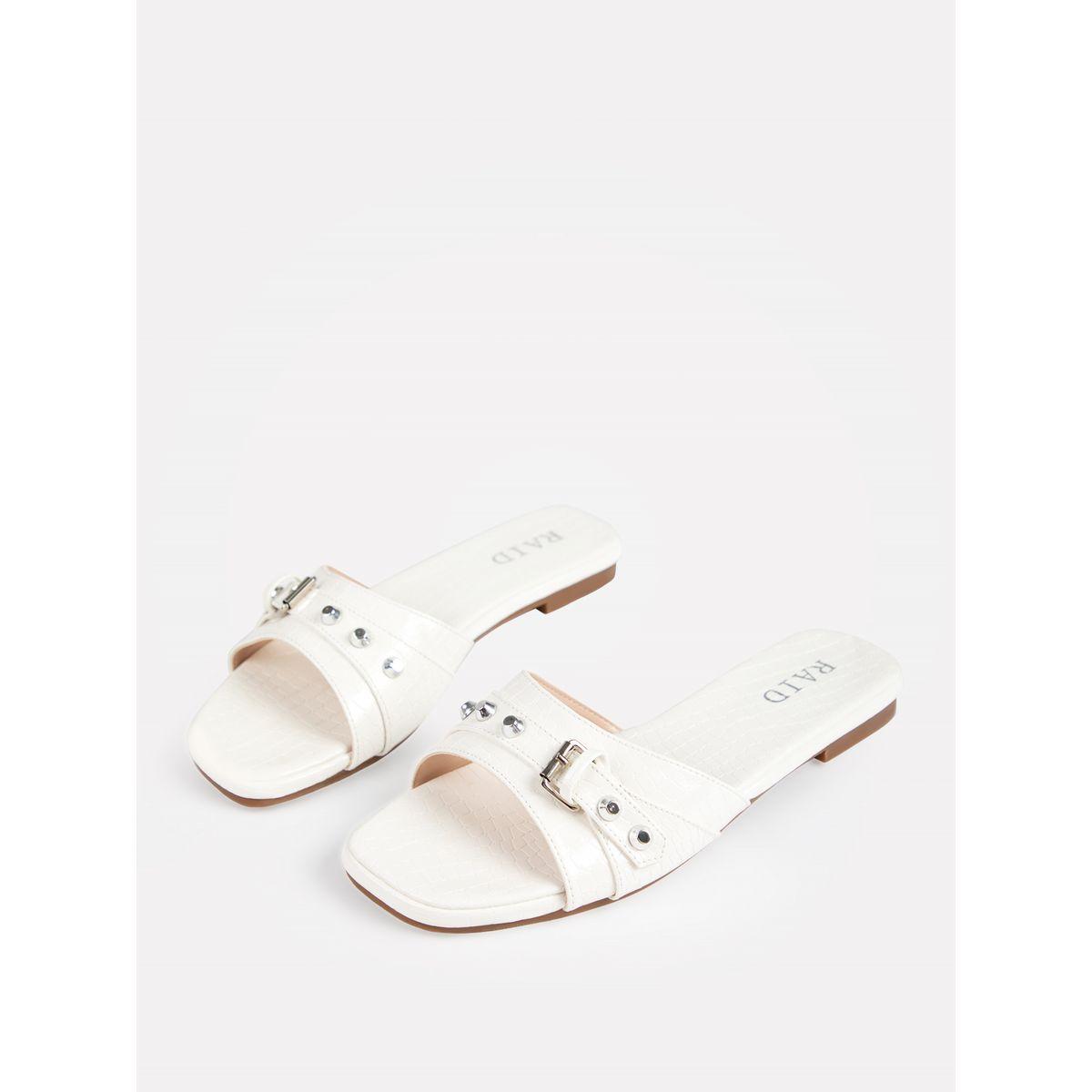 Raid X Styli  Buckle Detail Flat Sandals-women-shoes-sandals-flats-image-5