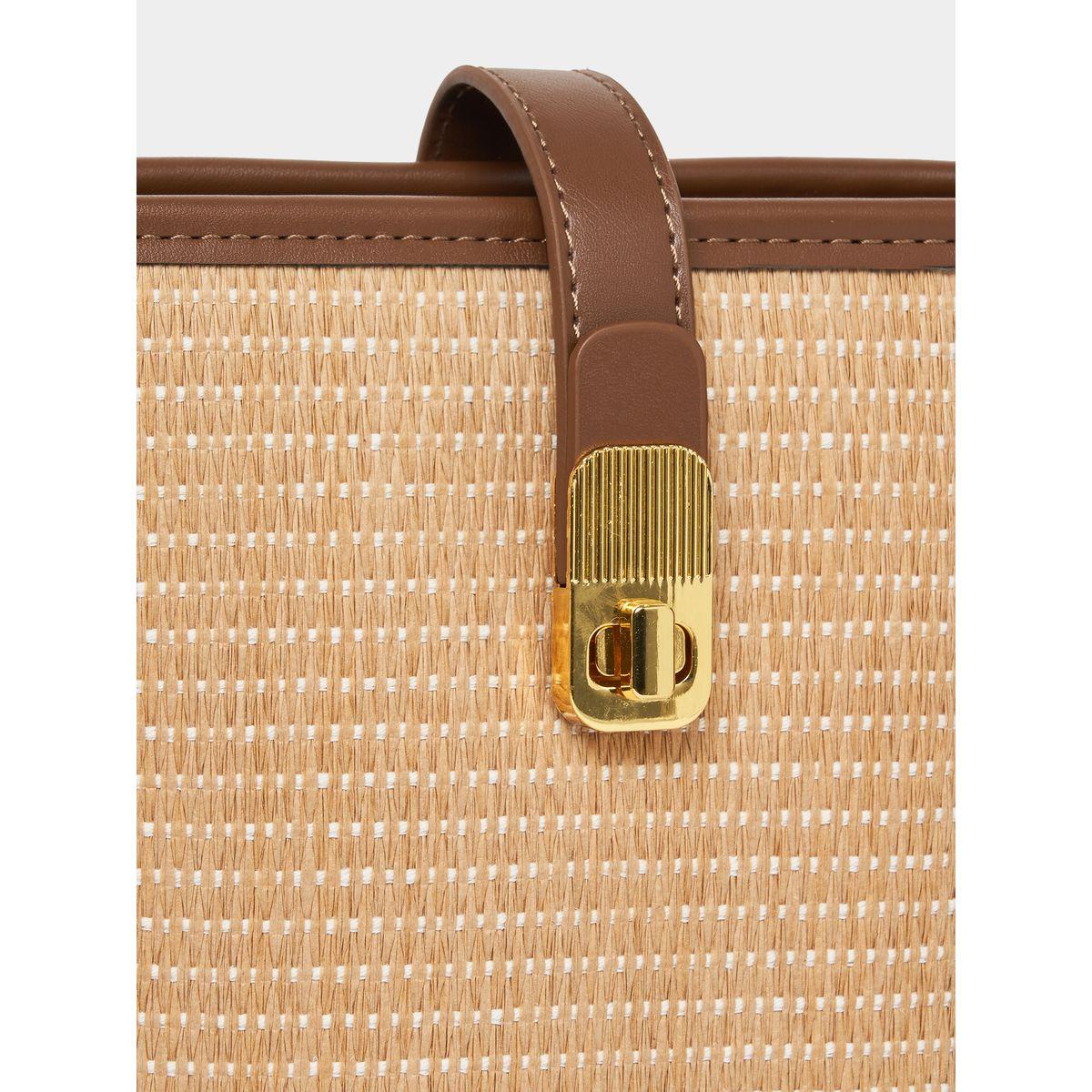 شنطة يد بتفاصيل بارزة الملمس مع حمالة قابلة للفصل-women-bagsandwallets-handbags-image-3