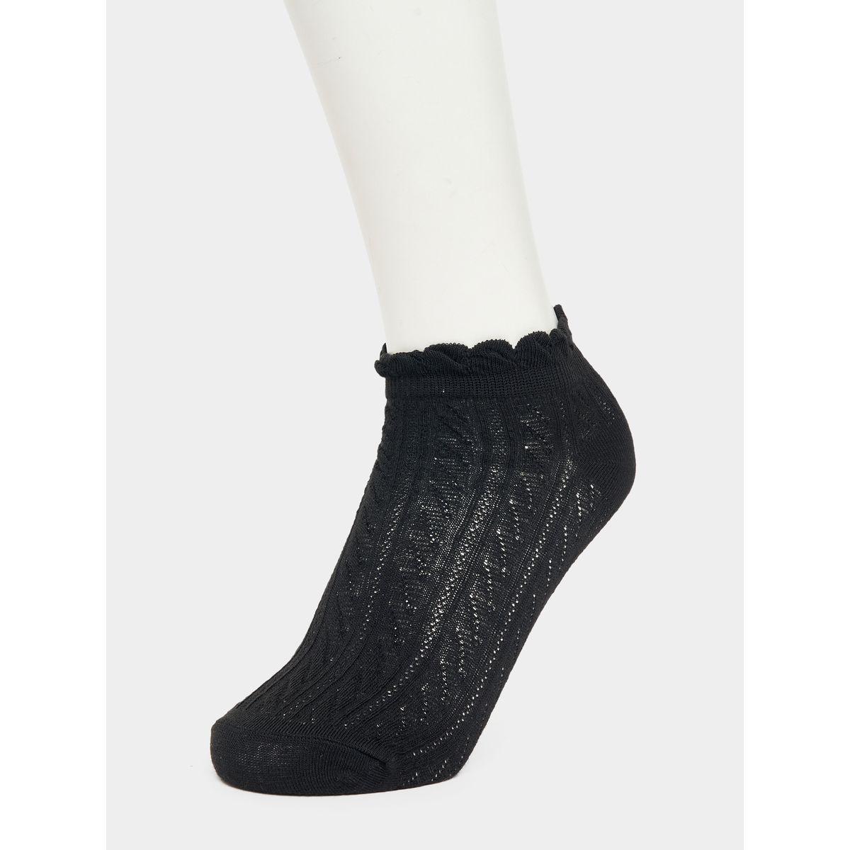 Styli Pack of 5 - Textured Knit Socks-women-socksandstockings-image-2