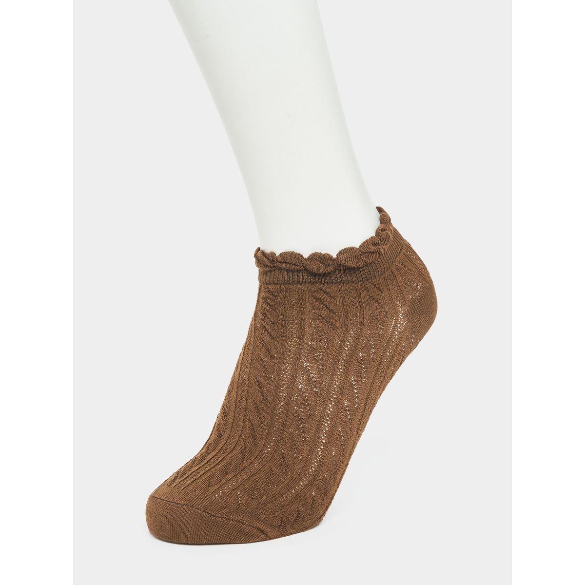 مجموعة من 5 جوارب محبوكة بتفاصيل بارزة الملمس-women-socksandstockings-image-4