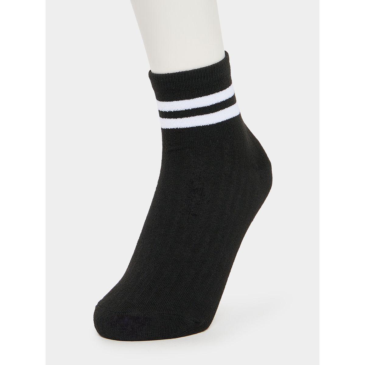 Styli Pack of 3 - Double Striped Socks-women-socksandstockings-image-4