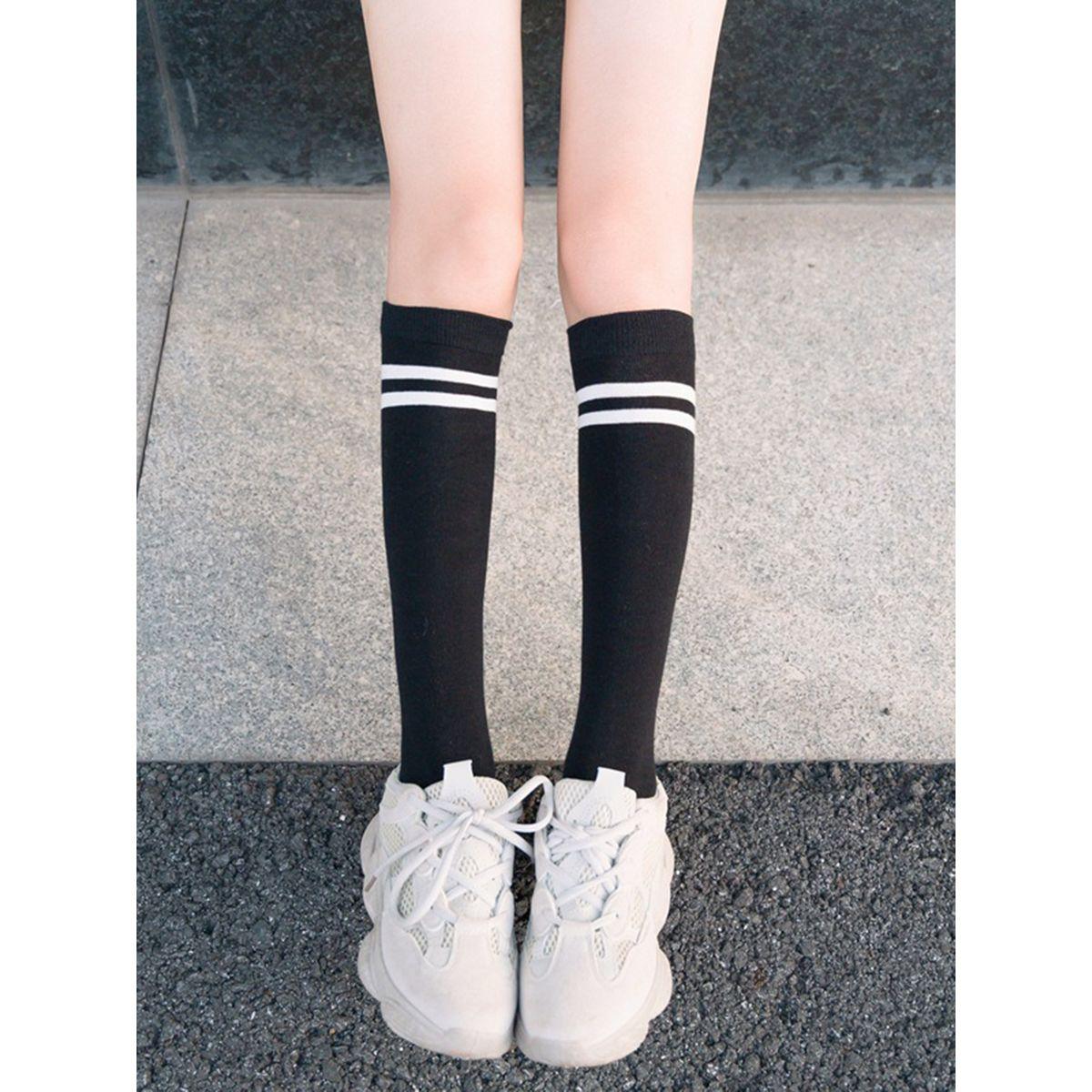 Styli Pack of 3 - Double Striped Socks-women-socksandstockings-image-8