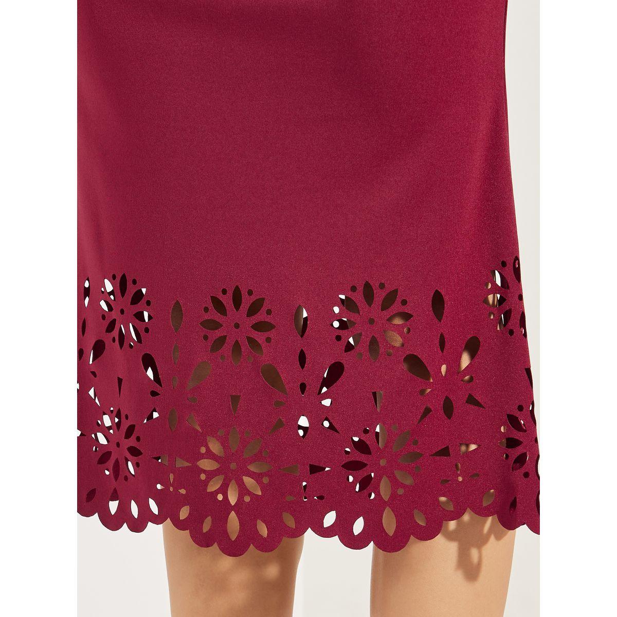 Styli Fit & Flare Skirt with Cutwork Hem-women-clothing-bottoms-skirts-image-3