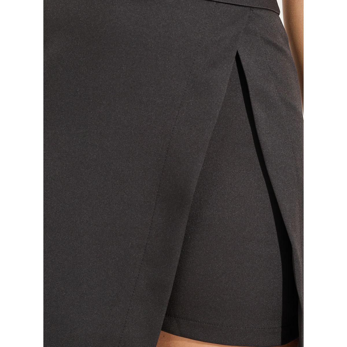 سكورت سادة بنمط لف-women-clothing-bottoms-skirts-image-3