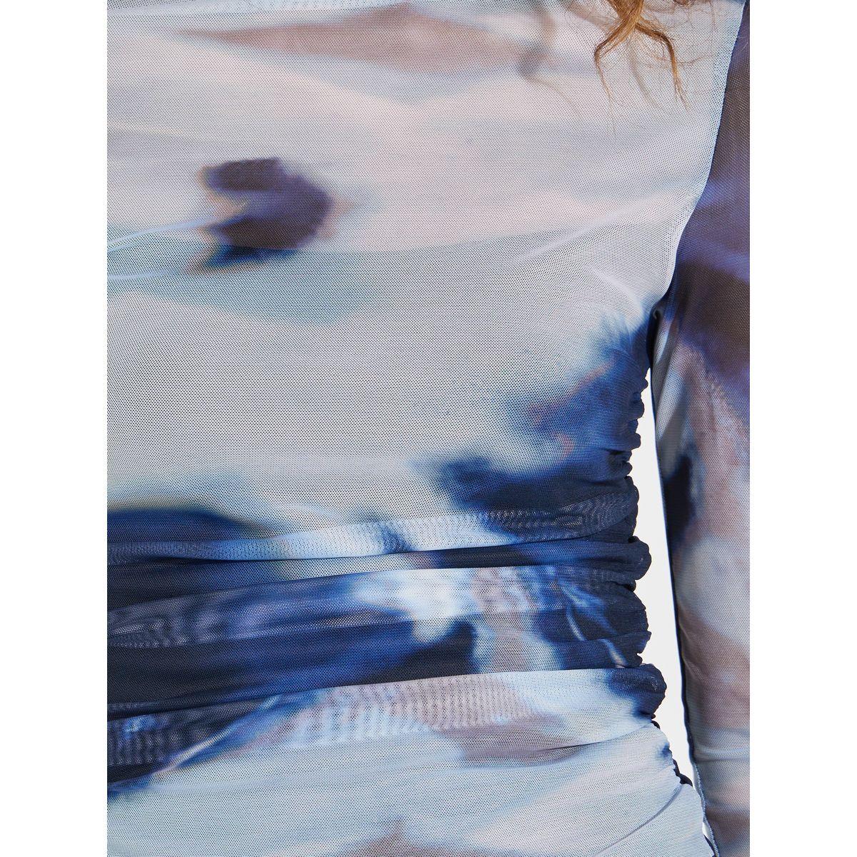 Styli Fitted Tie Dye Print Mesh T-Shirt-women-clothing-tshirts-image-4