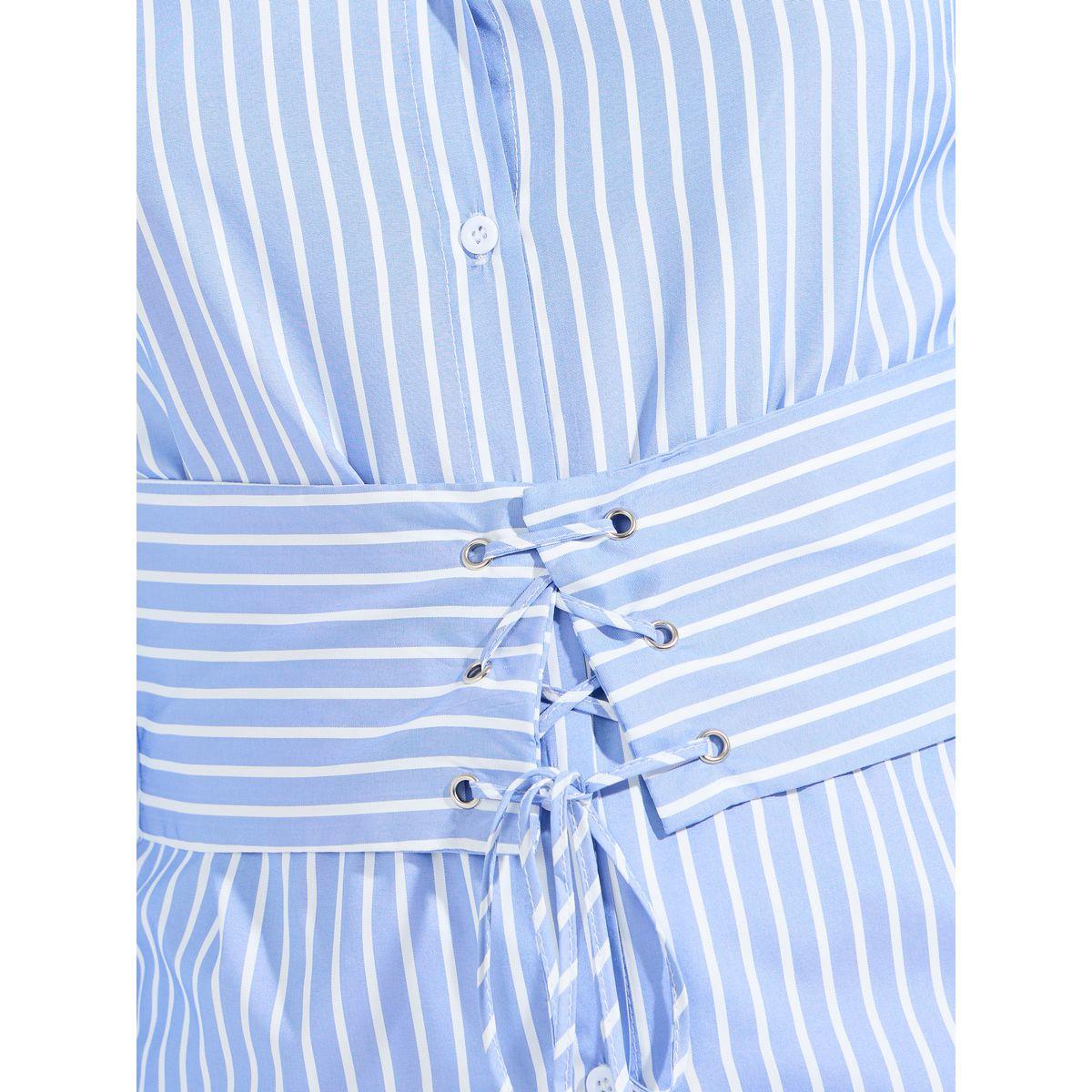 Styli Limited Striped Long Sleeve Tie-Up Belt Shirt-women-clothing-shirtsandblouses-shirts-image-3