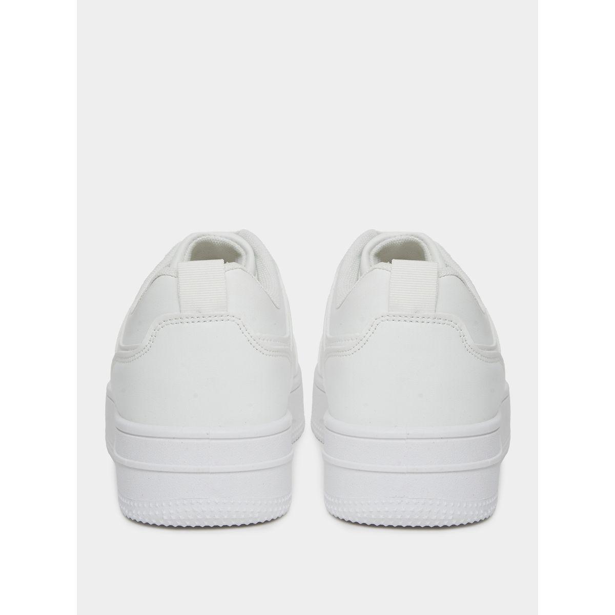 Styli Solid Lace Up Sneakers-men-shoes-sneakers-image-3