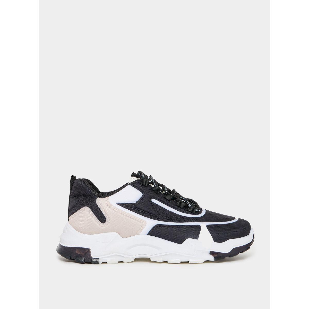 Styli Color Block Air Runner Lace Up Sneakers-men-shoes-sneakers-image-1