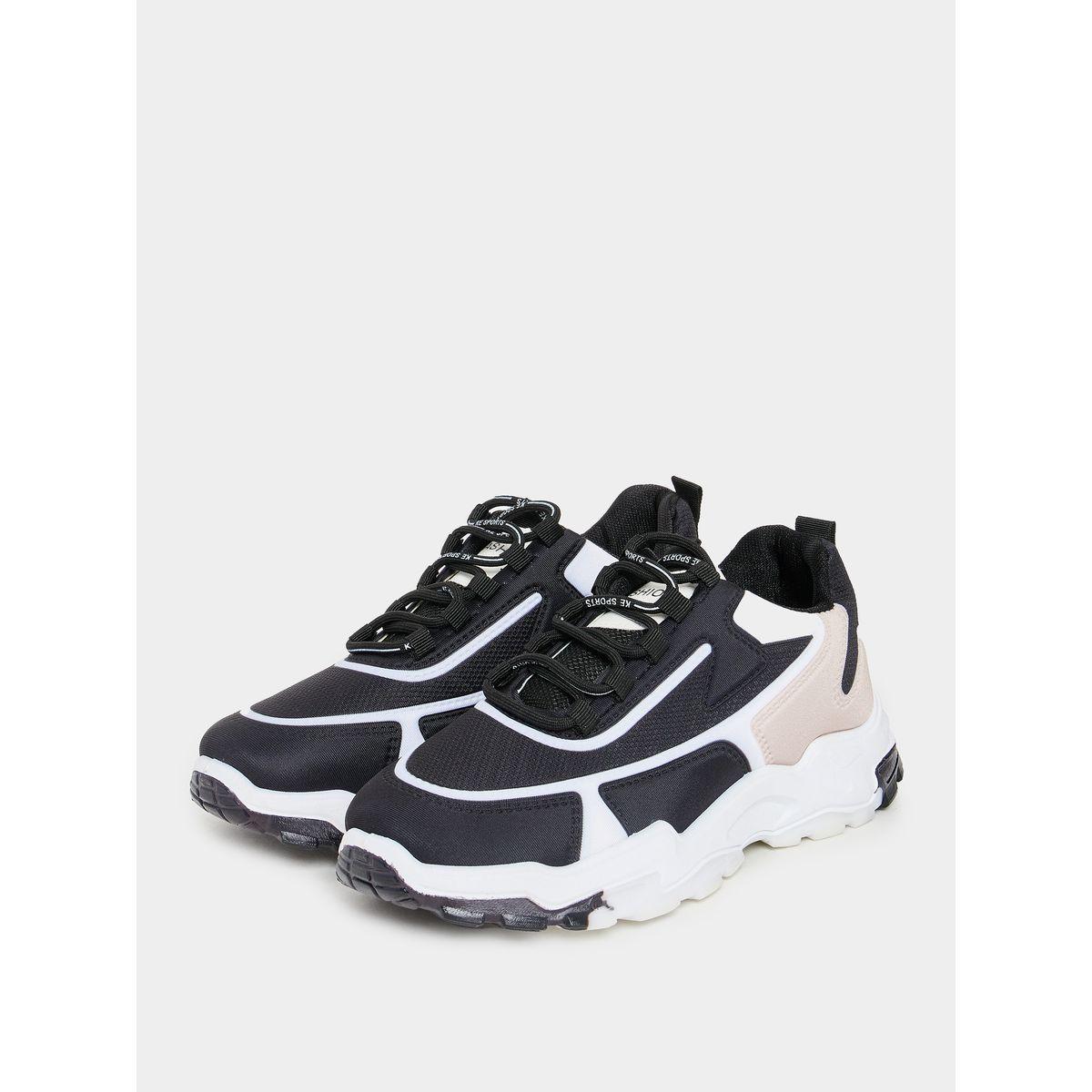 Styli Color Block Air Runner Lace Up Sneakers-men-shoes-sneakers-image-2