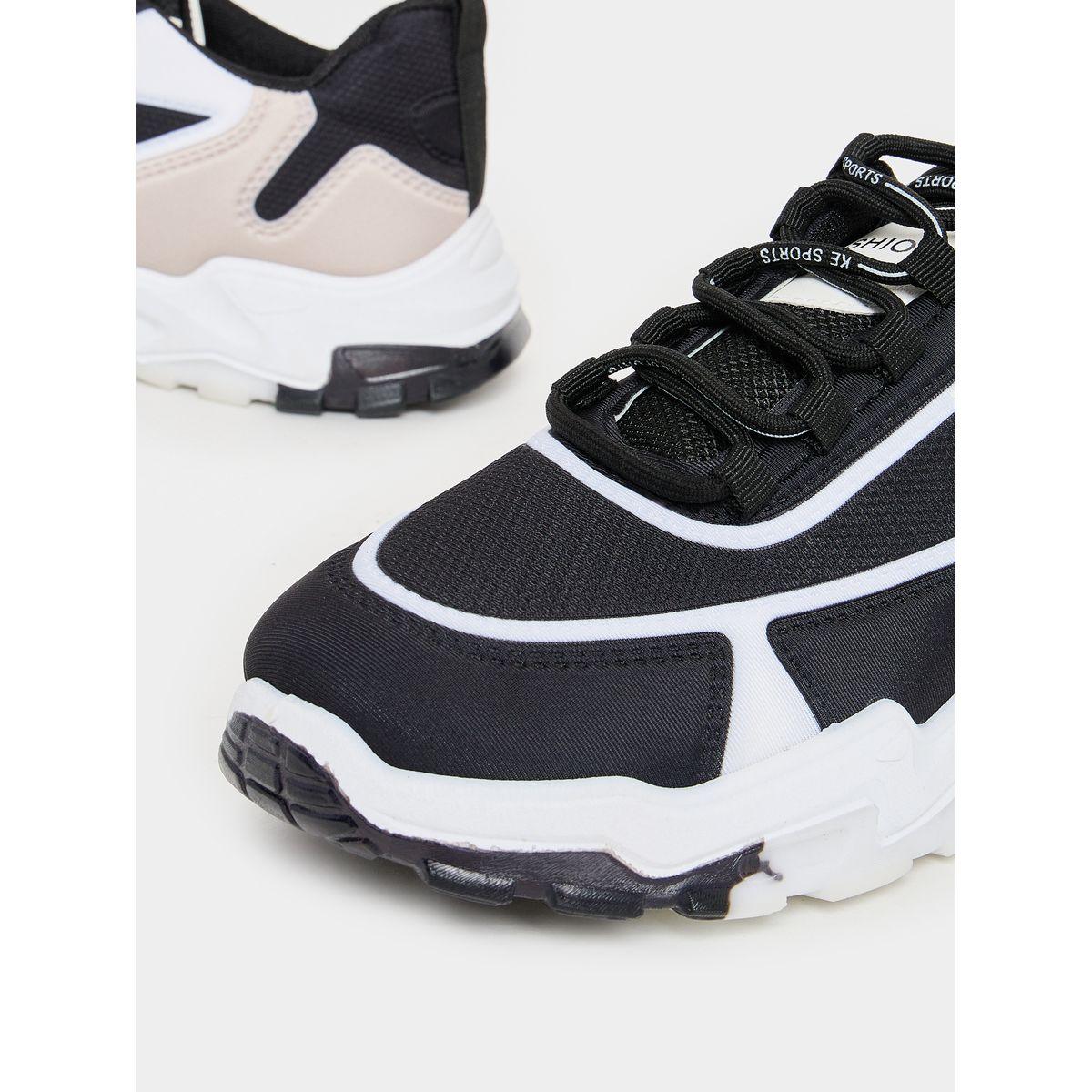 Styli Color Block Air Runner Lace Up Sneakers-men-shoes-sneakers-image-3