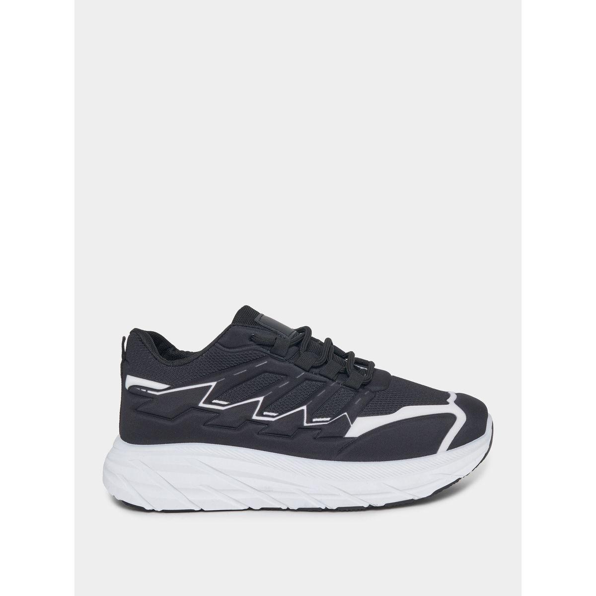 Styli Textured Lace Up Color Block Sports Shoes-men-shoes-sneakers-image-3