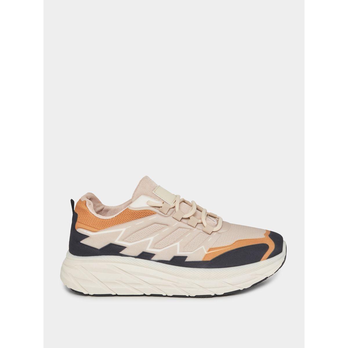 Styli Textured Lace Up Color Block Sports Shoes-men-shoes-sneakers-image-3