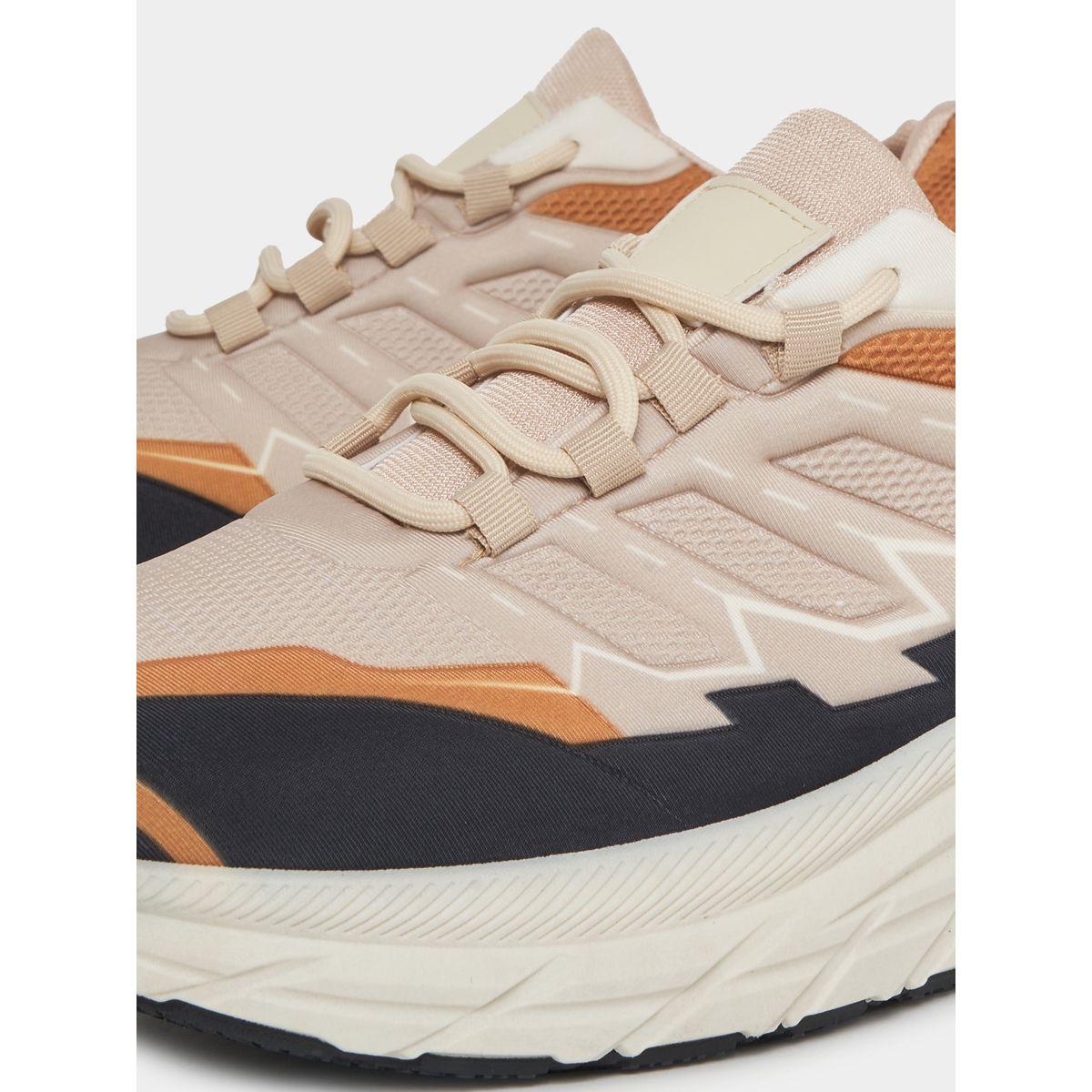 Styli Textured Lace Up Color Block Sports Shoes-men-shoes-sneakers-image-5