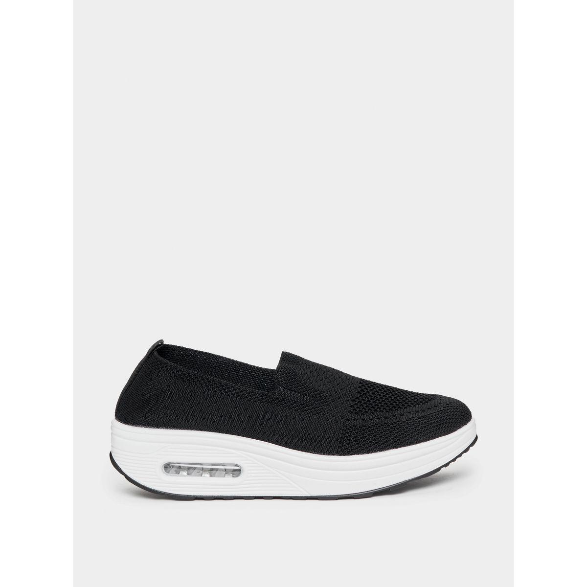 Styli Knit Upper Slip On Casual Shoes-women-shoes-loafersandmoccasins-image-3