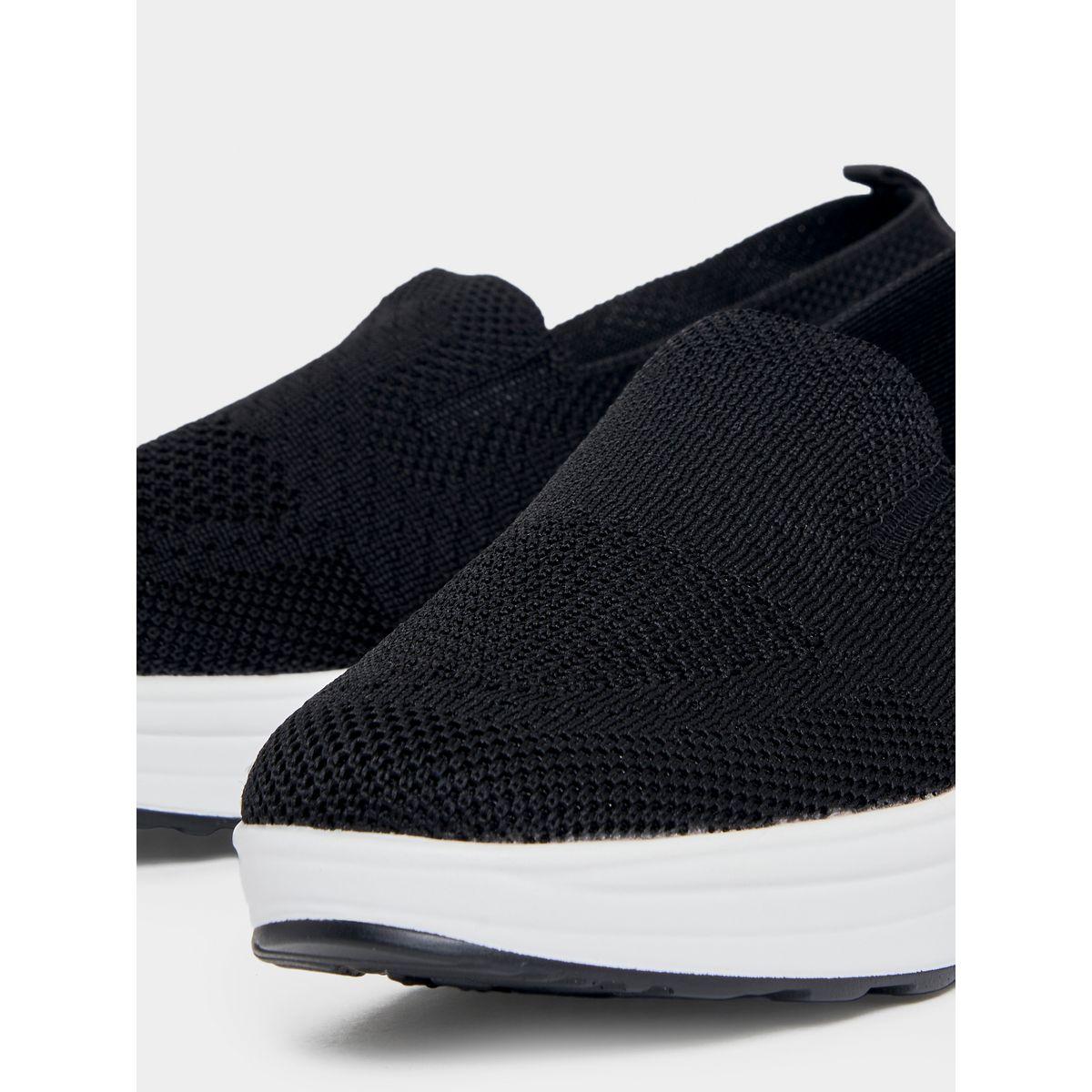 Styli Knit Upper Slip On Casual Shoes-women-shoes-loafersandmoccasins-image-5