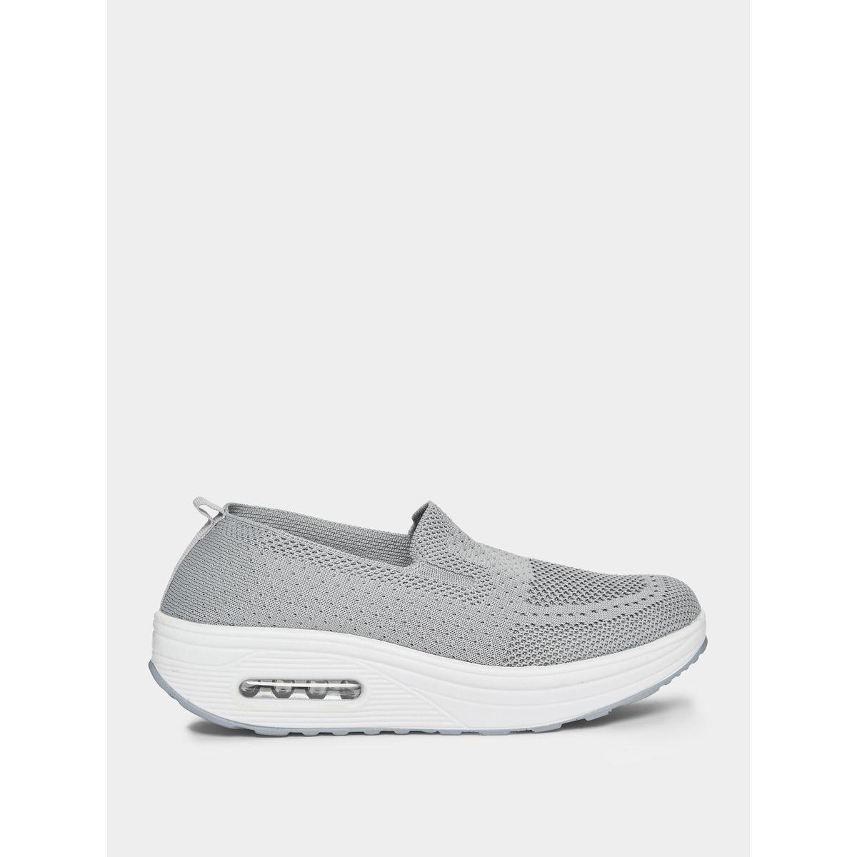 Styli Knit Upper Slip On Casual Shoes-women-shoes-loafersandmoccasins-image-3