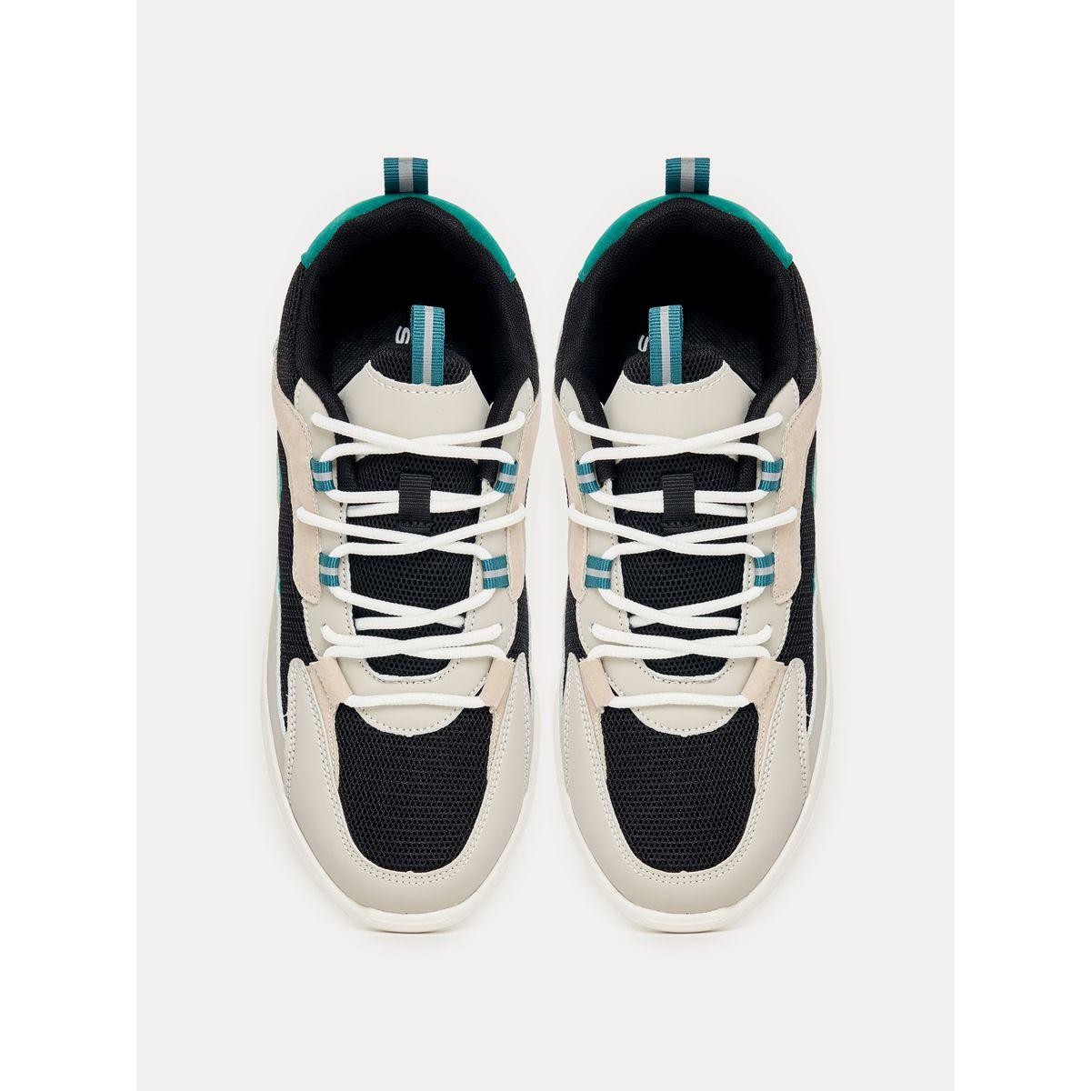 حذاء سنيكرز شانكي بنمط كتل الالوان-women-shoes-sneakers-image-6