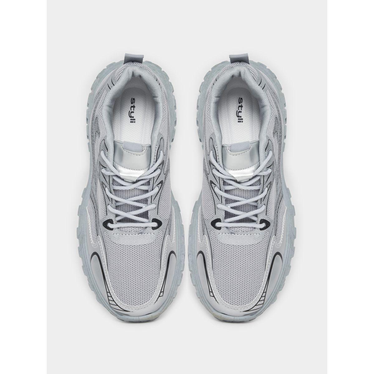 حذاء سنيكرز بنعل شانكي ورباط غلق-men-shoes-sneakers-image-5