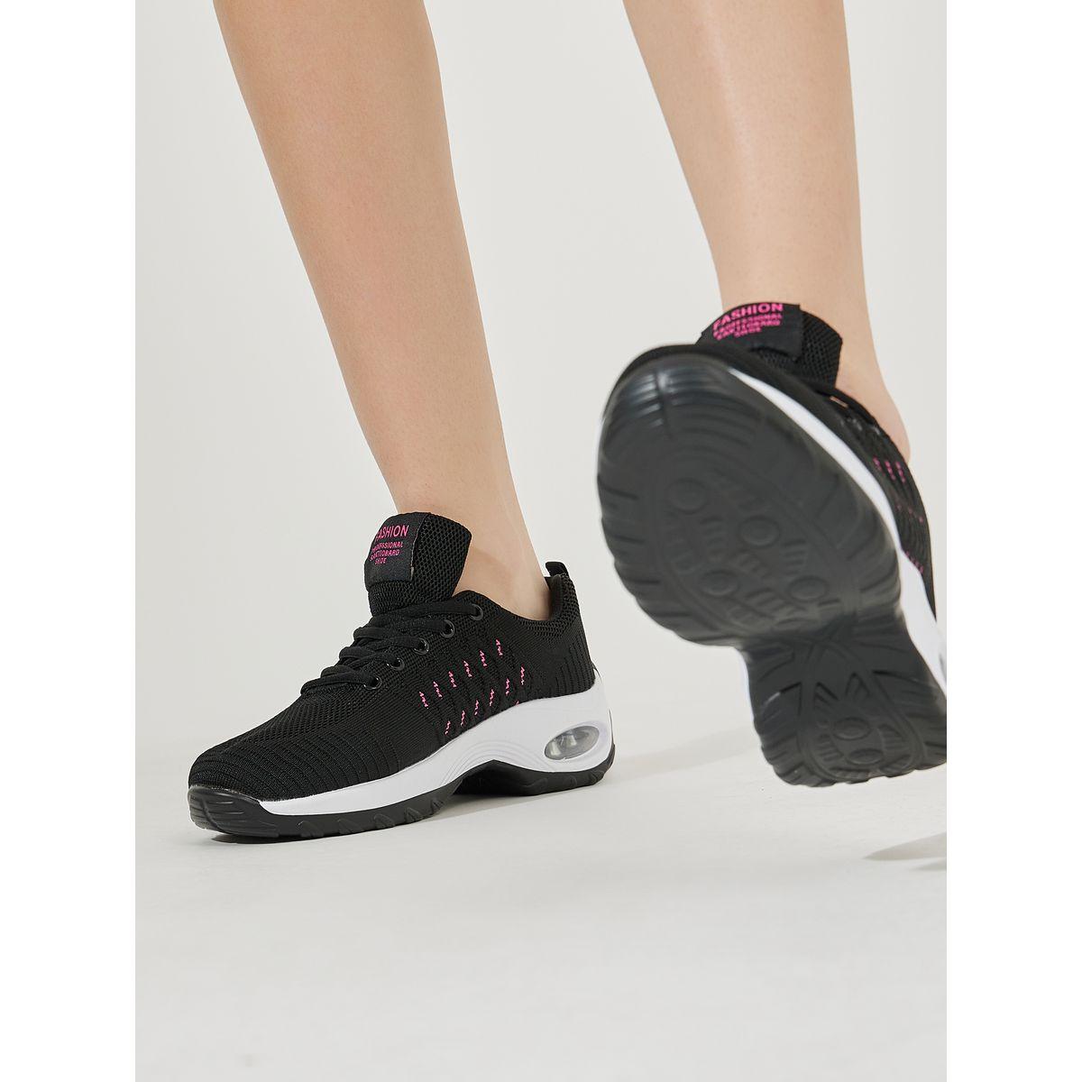 Styli Textured Air Sole Sneakers-women-shoes-sneakers-image-1