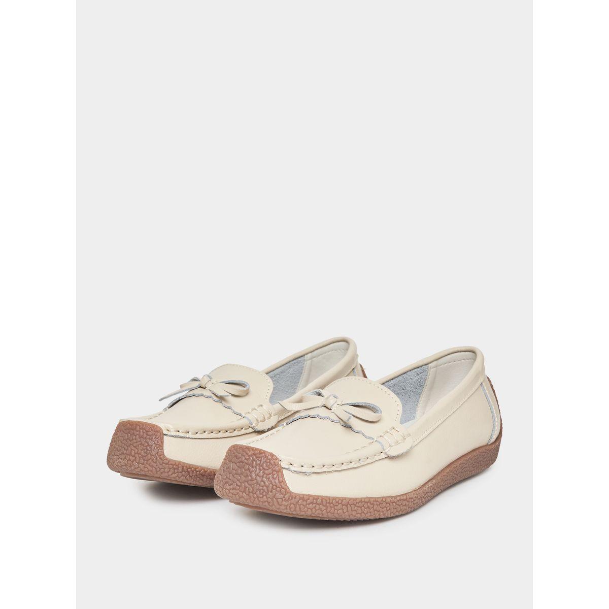 Styli Ribbon Detail Slip On Casual Shoes-women-shoes-flats-loafers-image-2