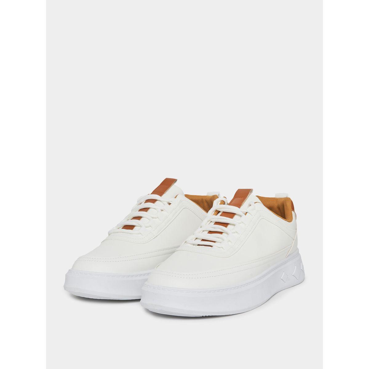 Styli Platform Lace Up Sneakers with Gripped Sole-men-shoes-sneakers-image-1