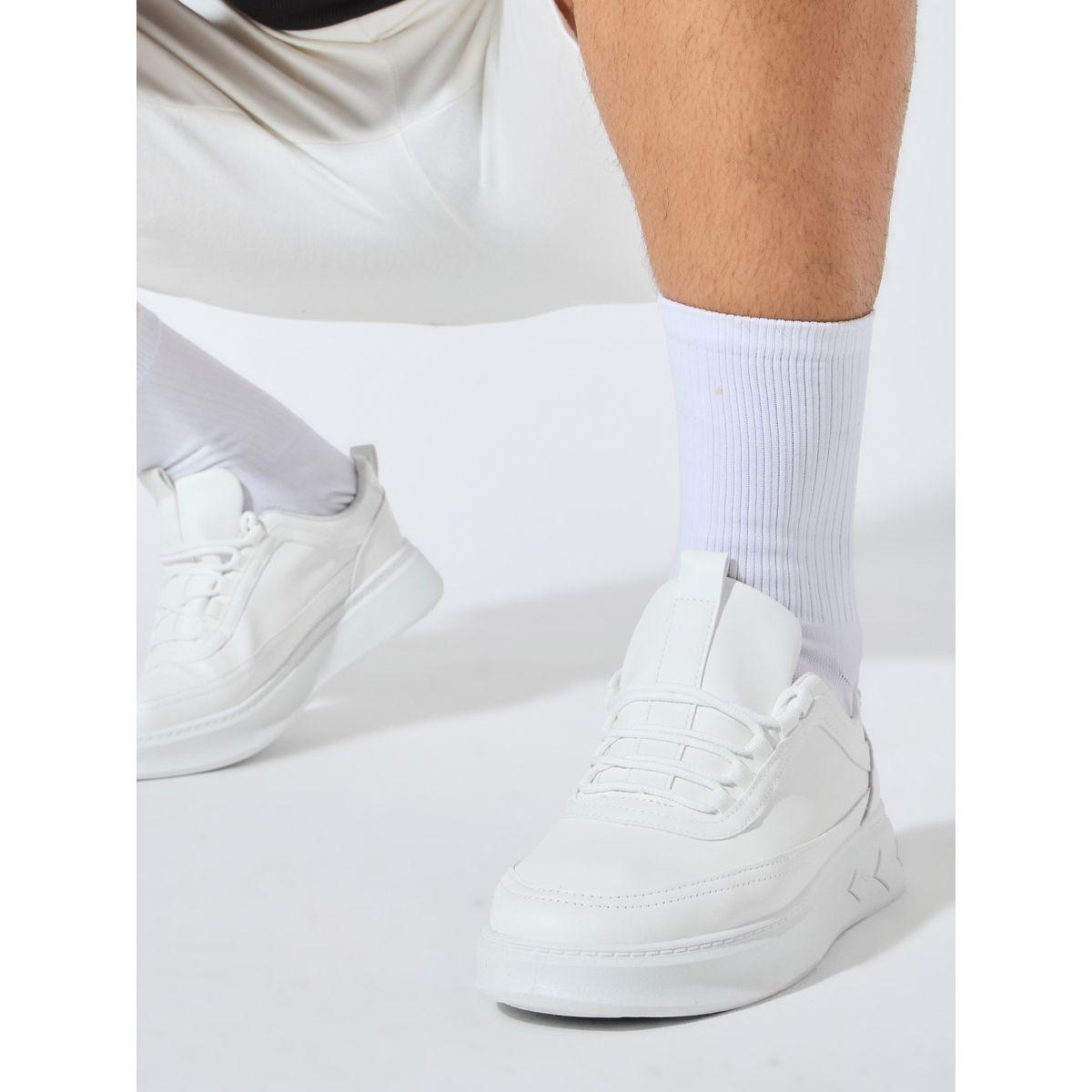 Styli Platform Lace Up Sneakers with Gripped Sole-men-shoes-sneakers-image-2