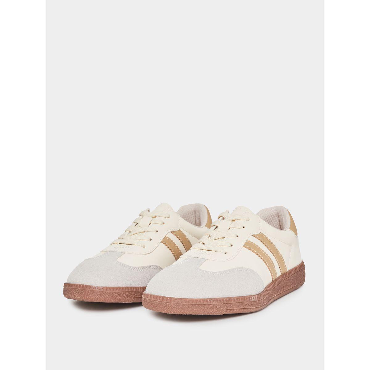 Styli Striped Pattern Gazelle Sneakers-women-shoes-sneakers-image-2