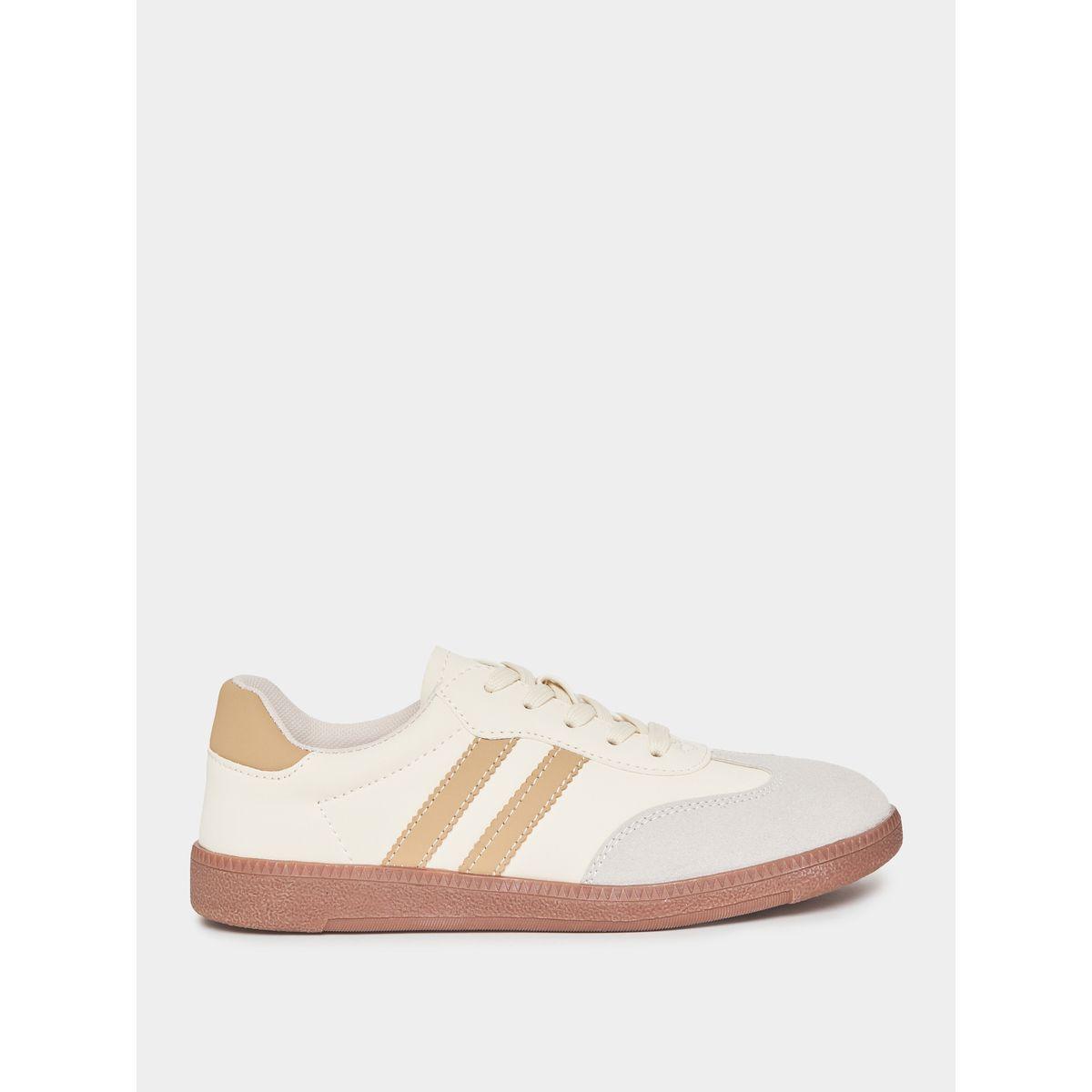 Styli Striped Pattern Gazelle Sneakers-women-shoes-sneakers-image-3