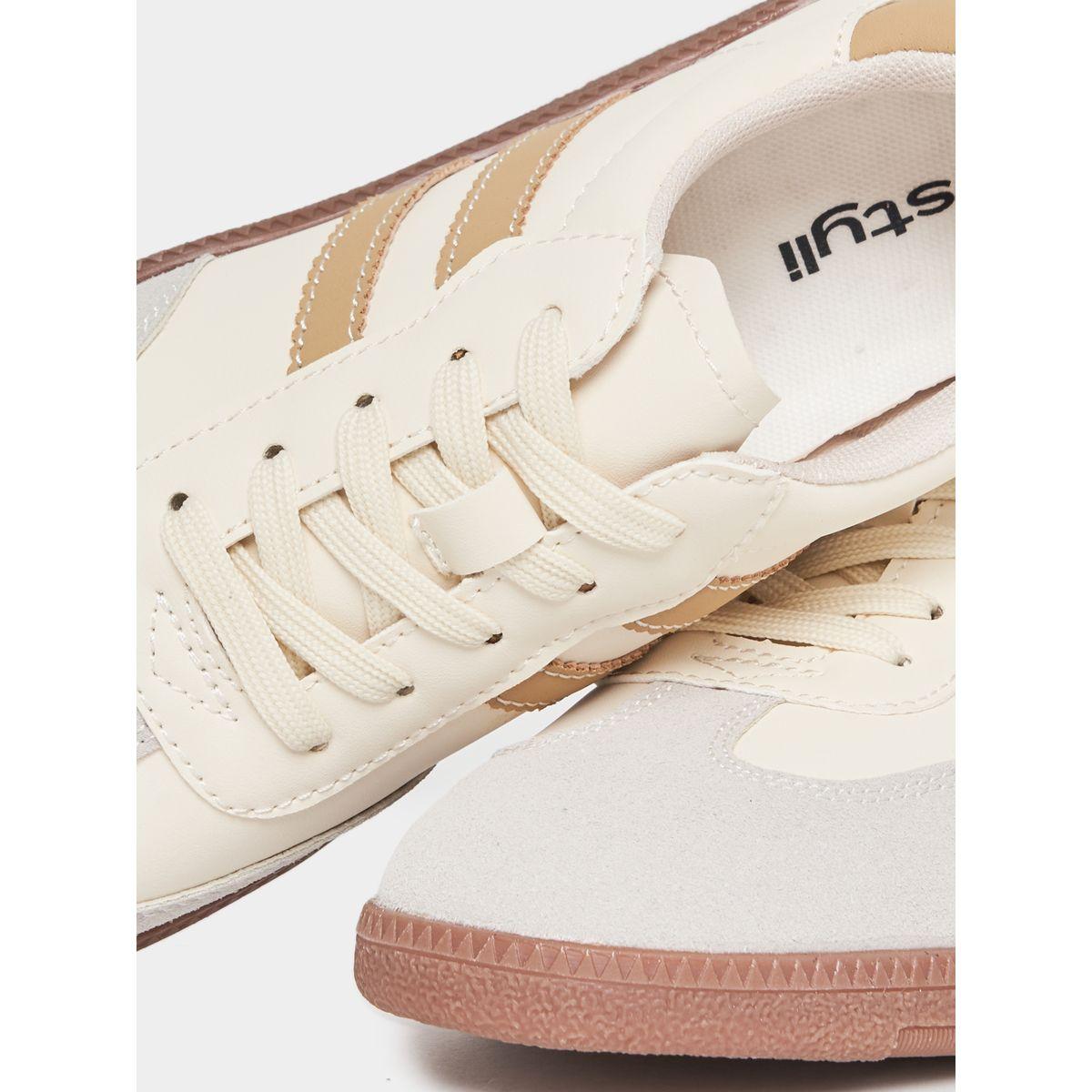 Styli Striped Pattern Gazelle Sneakers-women-shoes-sneakers-image-4