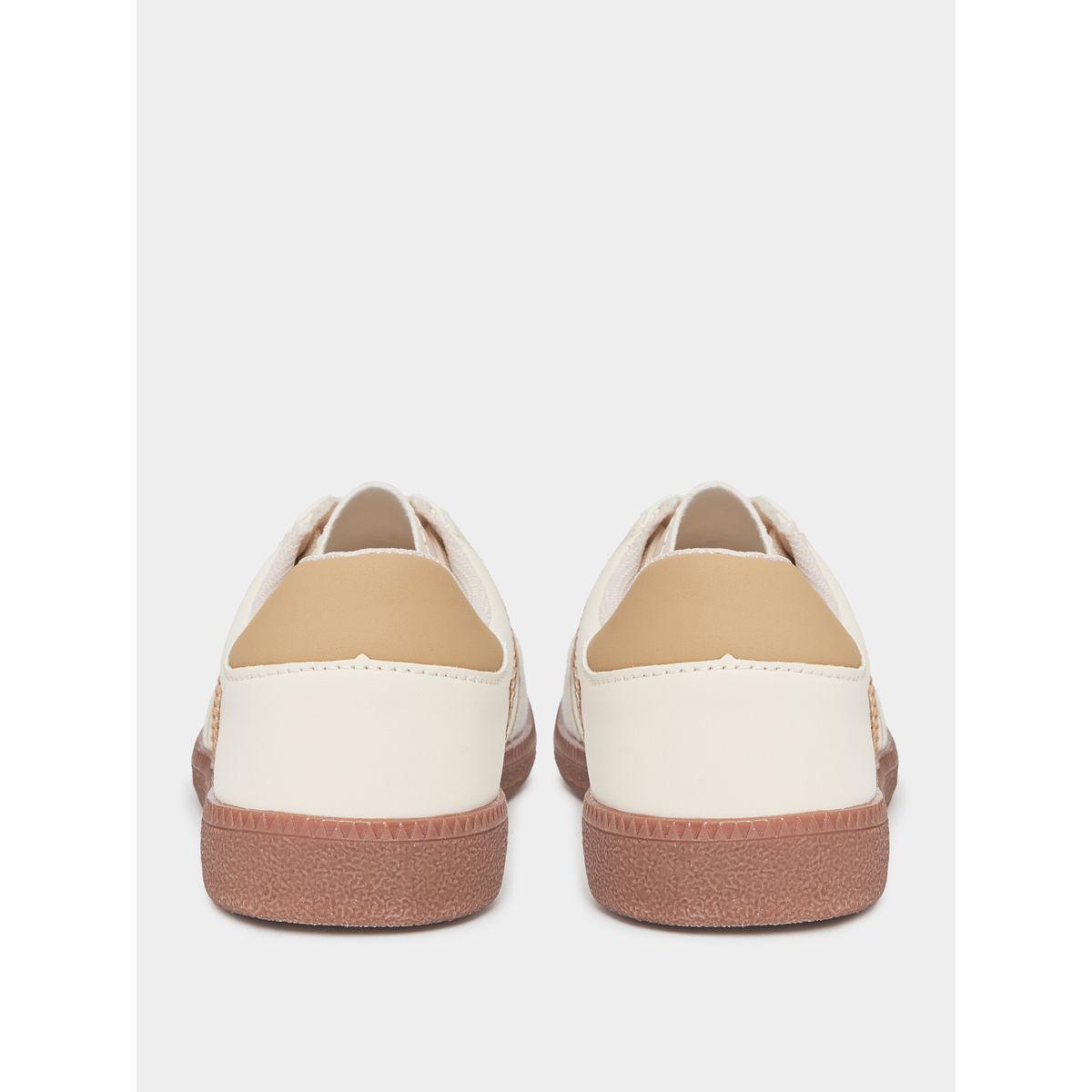 Styli Striped Pattern Gazelle Sneakers-women-shoes-sneakers-image-5